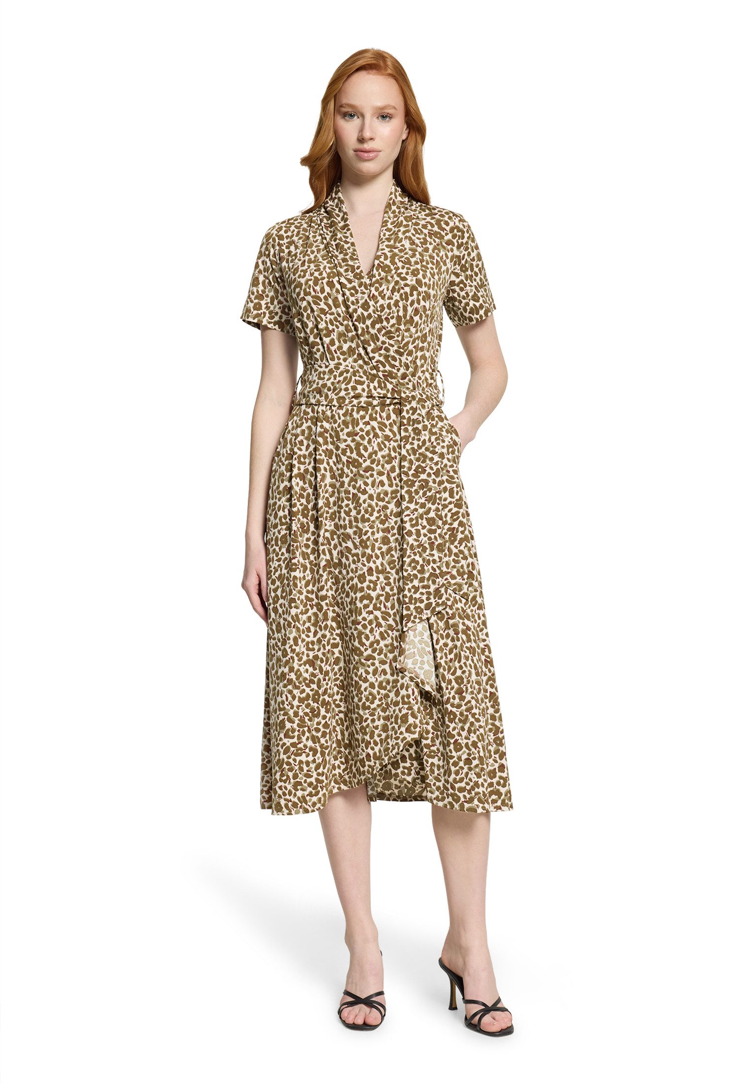 Betty Barclay Midikleid Damen mit Volant