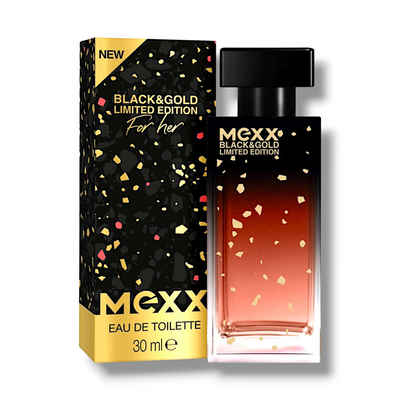 Mexx Eau de Toilette Mexx Black & Gold Limited Edition Woman Eau de Toilette 30ml