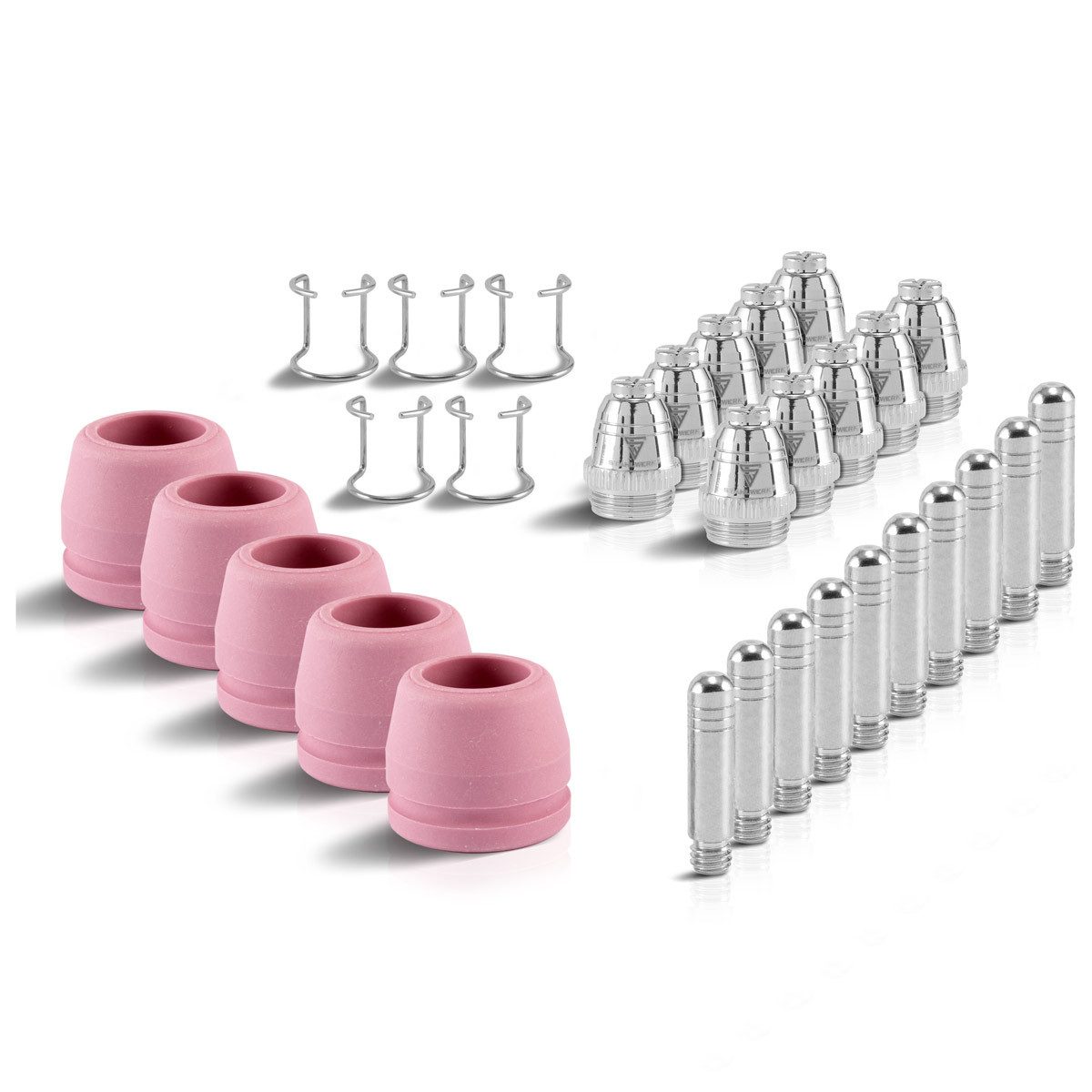 Elektrowerkzeug-Set Verschleißteile Set für Plasmaschneidbrenner P-60