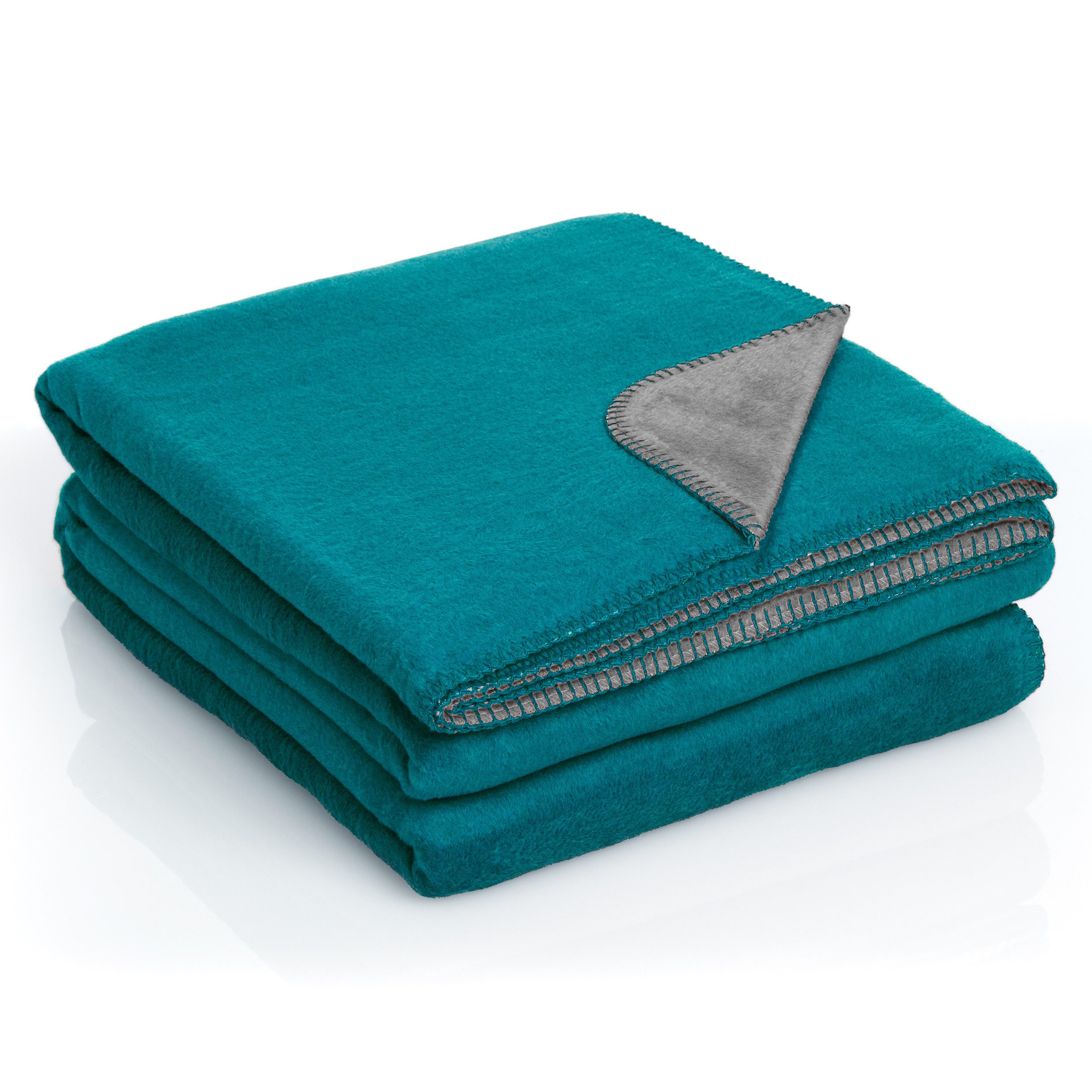 Wohndecke Moon Kuscheldecke Doubleface Baumwollmix ca günstig online kaufen