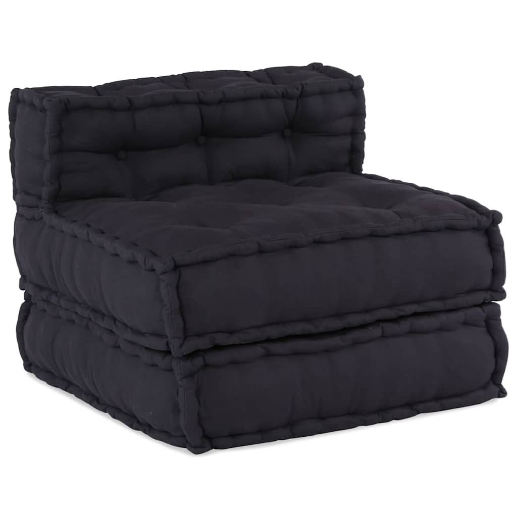 vidaXL Sitzauflage Modulares Sofaelement Anthrazit 70x70x54 cm Stoff, (1 St)