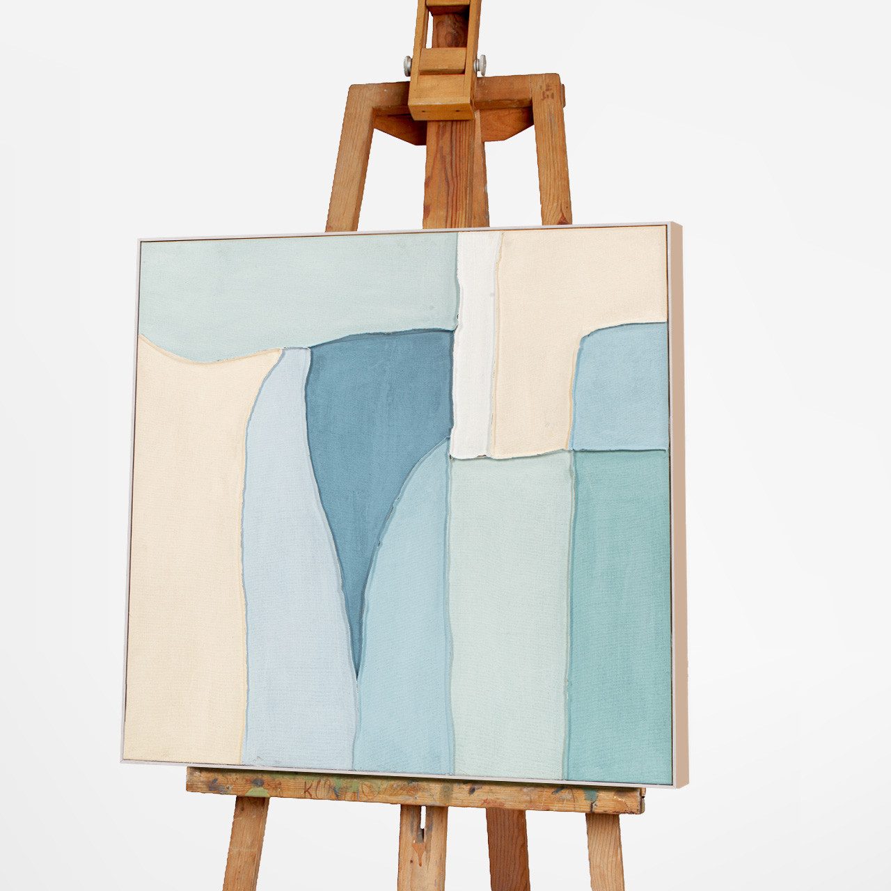 ArtUniverse Gemälde Sky and Sand 100 x 100 cm, Abstrakt