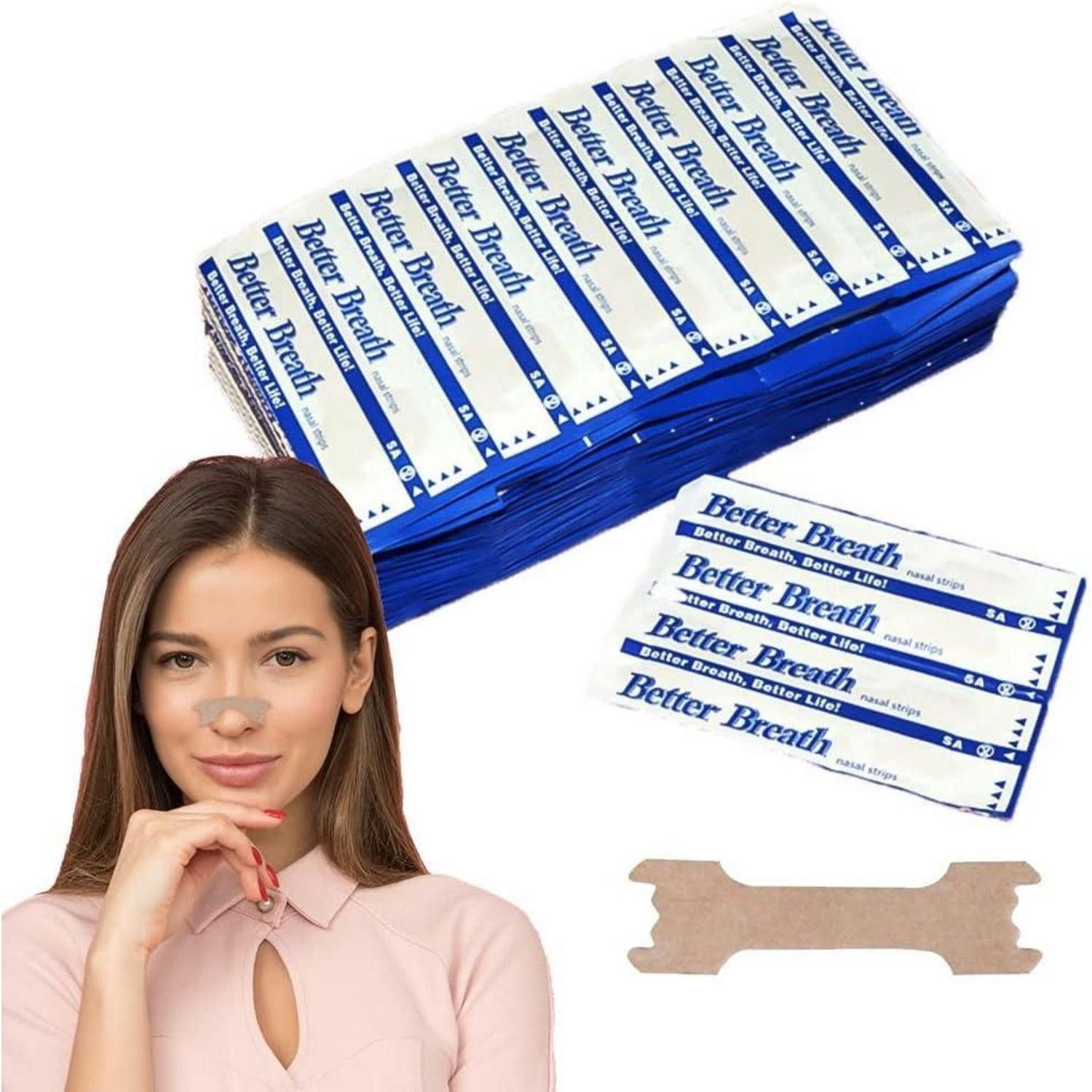 LuxusKollektion Nasenpflaster Nasenpflaster Schnarchen 100 Stk L