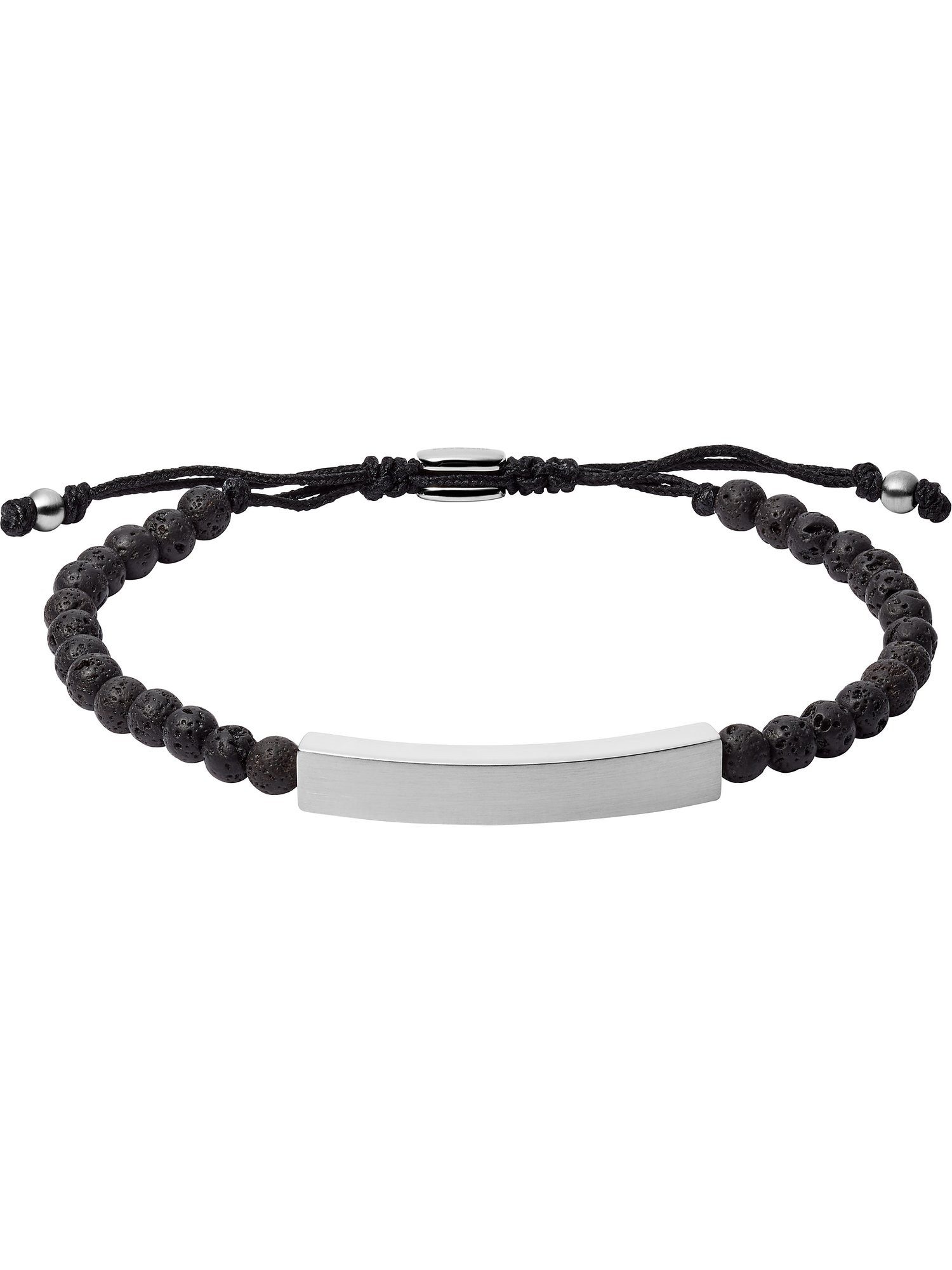 Armband Fossil Herren-Armband Stein Farbstein