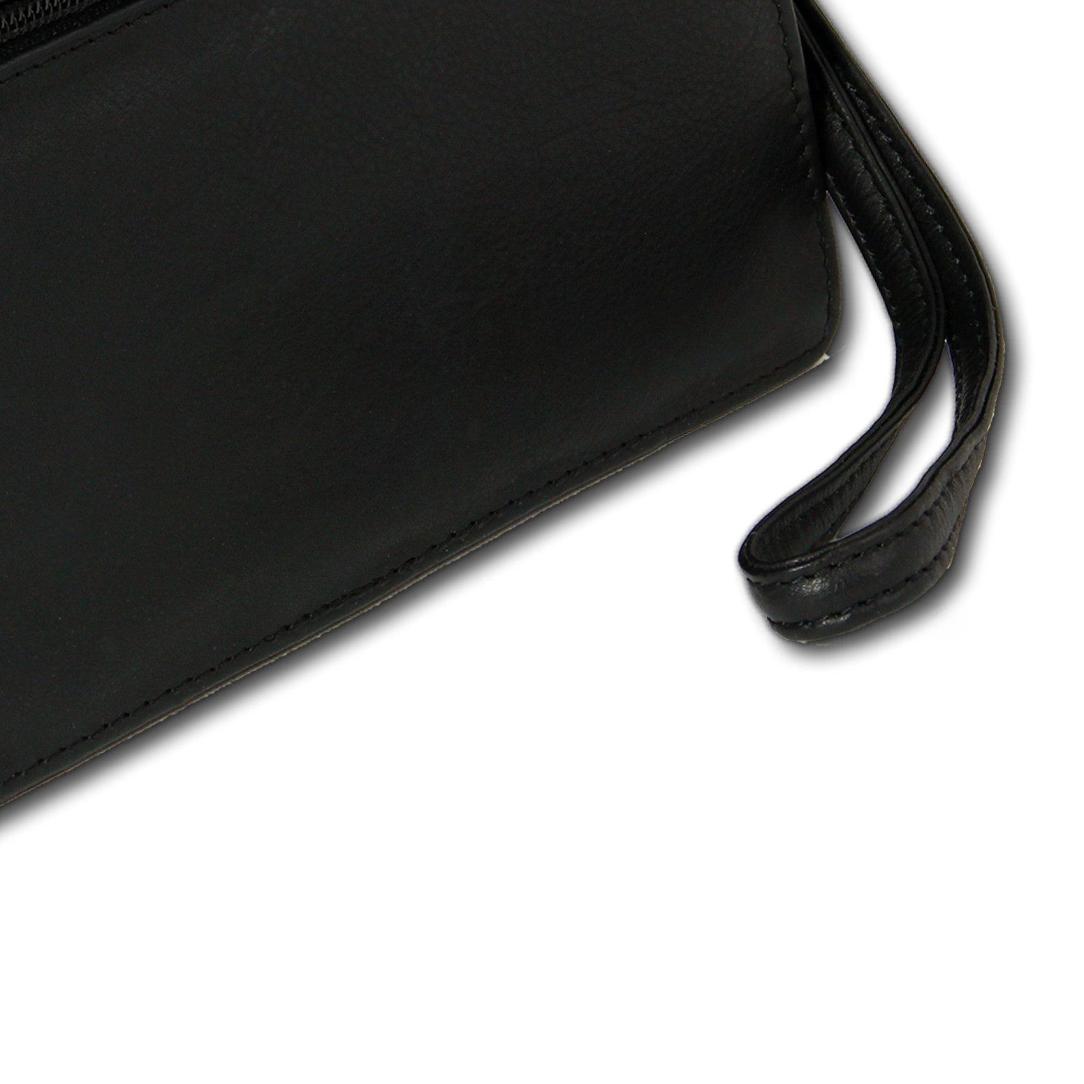 DrachenLeder Handgelenktasche OTJ512X DrachenLeder Handgelenktasche verschiedene (Handgelenktasche), Handgelenktasche Leder, tan, braun ca. 20cm x ca. 12cm