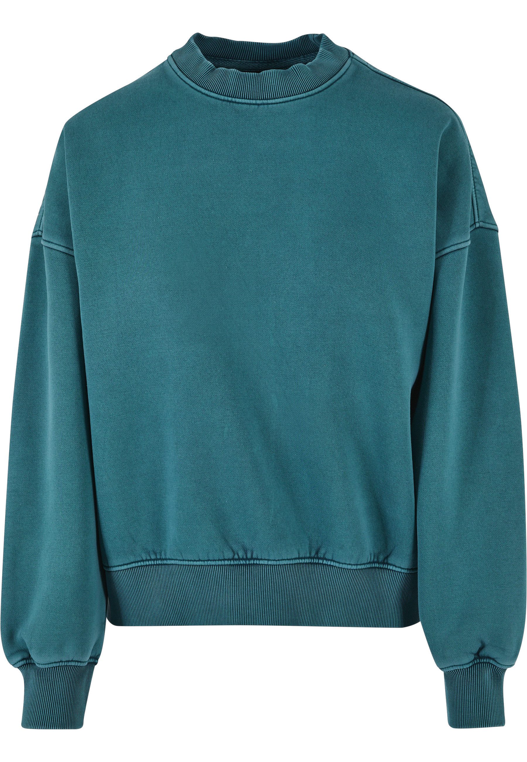 URBAN CLASSICS Sweater Urban Classics Damen Ladies Oversized Stone Washed C günstig online kaufen