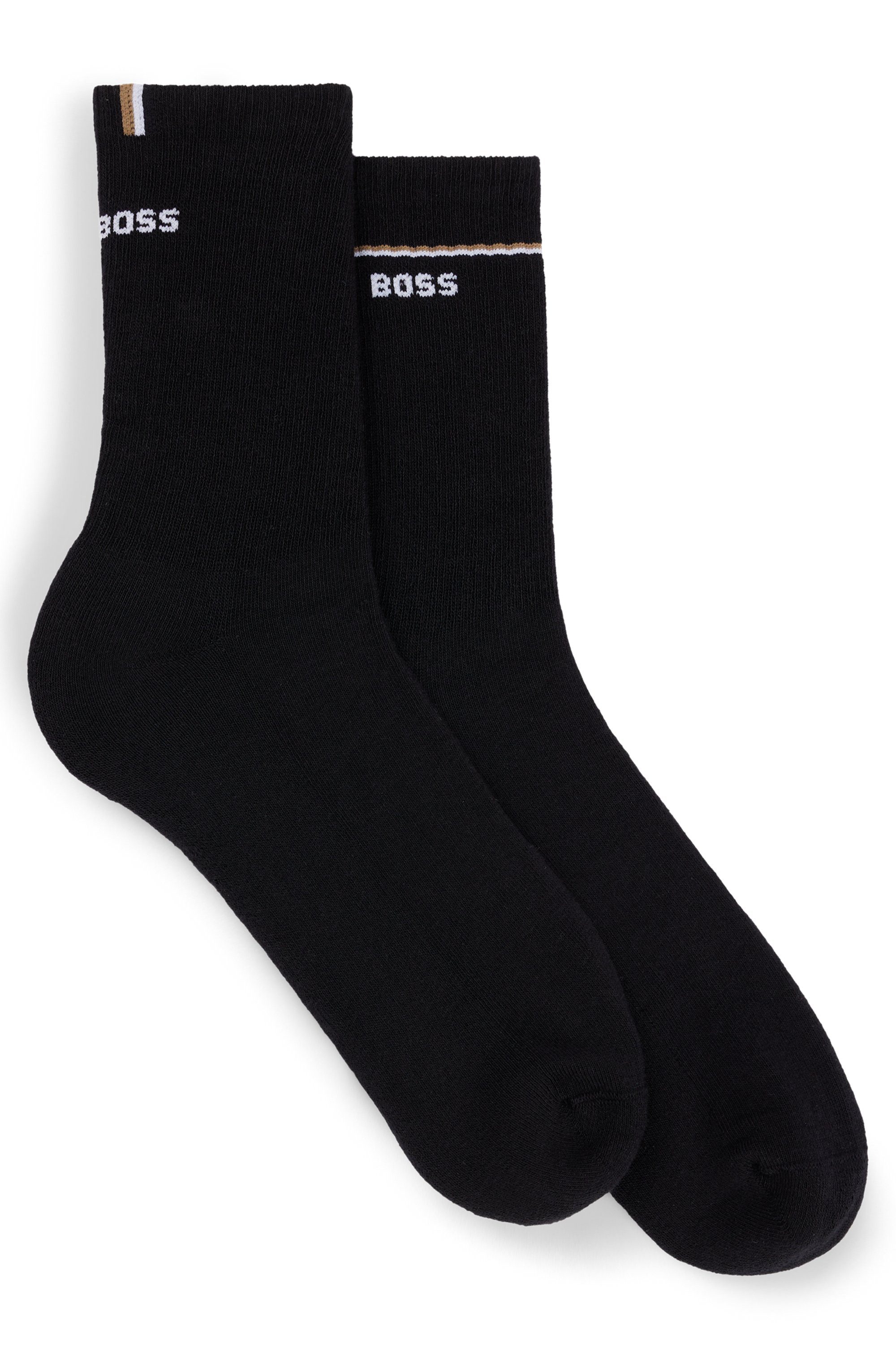 BOSS Socken 2P QS Iconic CC W (Packung, 2-Paar, 2er) mit BOSS-Logoschriftzu günstig online kaufen