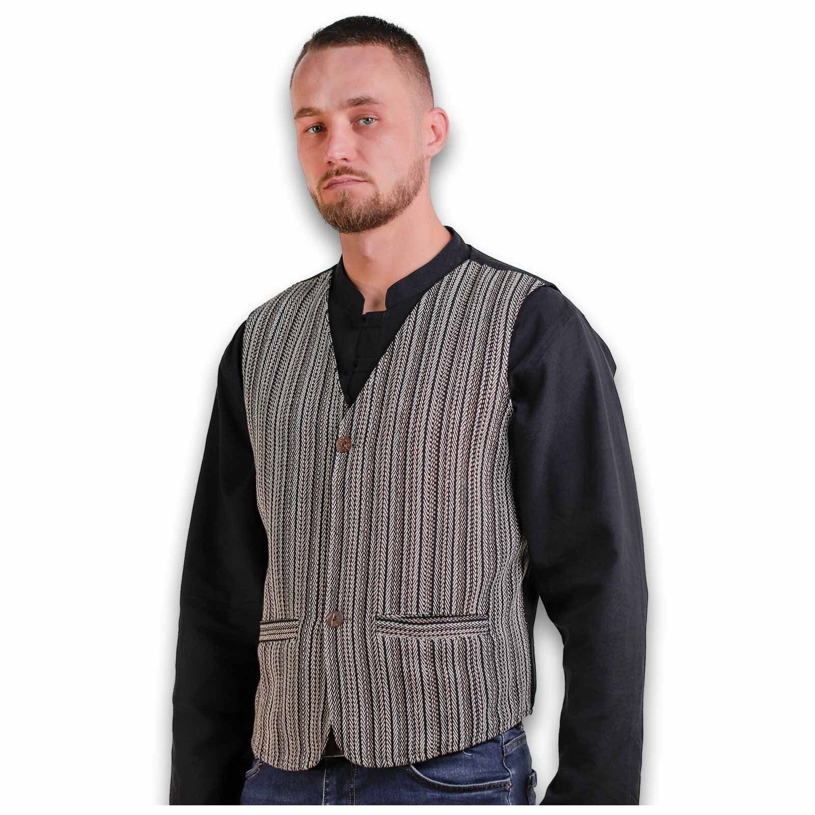 KUNST UND MAGIE Anzugweste Herren Weste Gilet Alternative Anzugweste