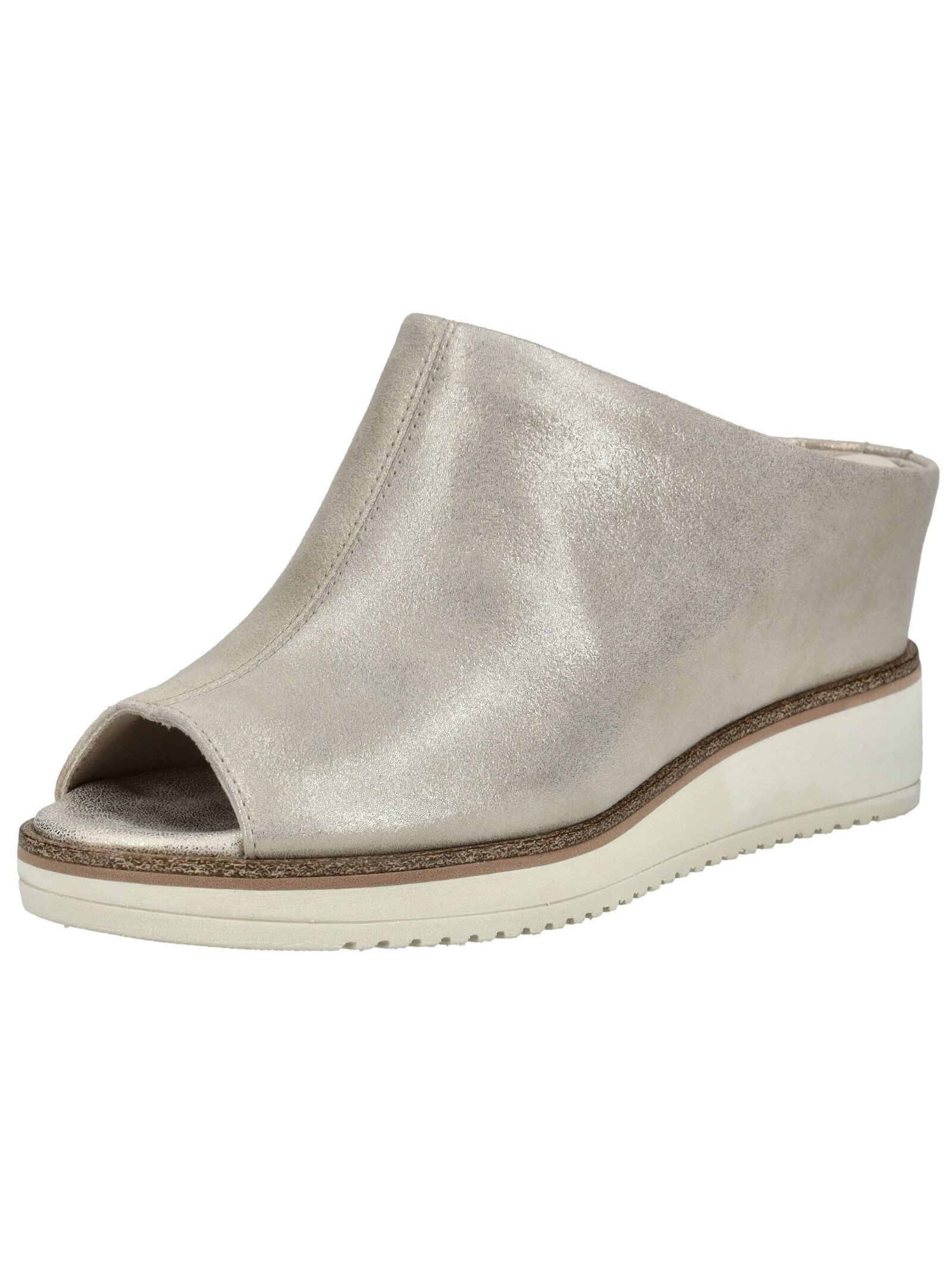 Tamaris Pantoletten Leder Pantolette günstig online kaufen