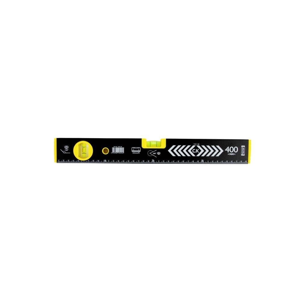 C.K Wasserwaage T3591 400 Leichtmetall-Wasserwaage 400 mm
