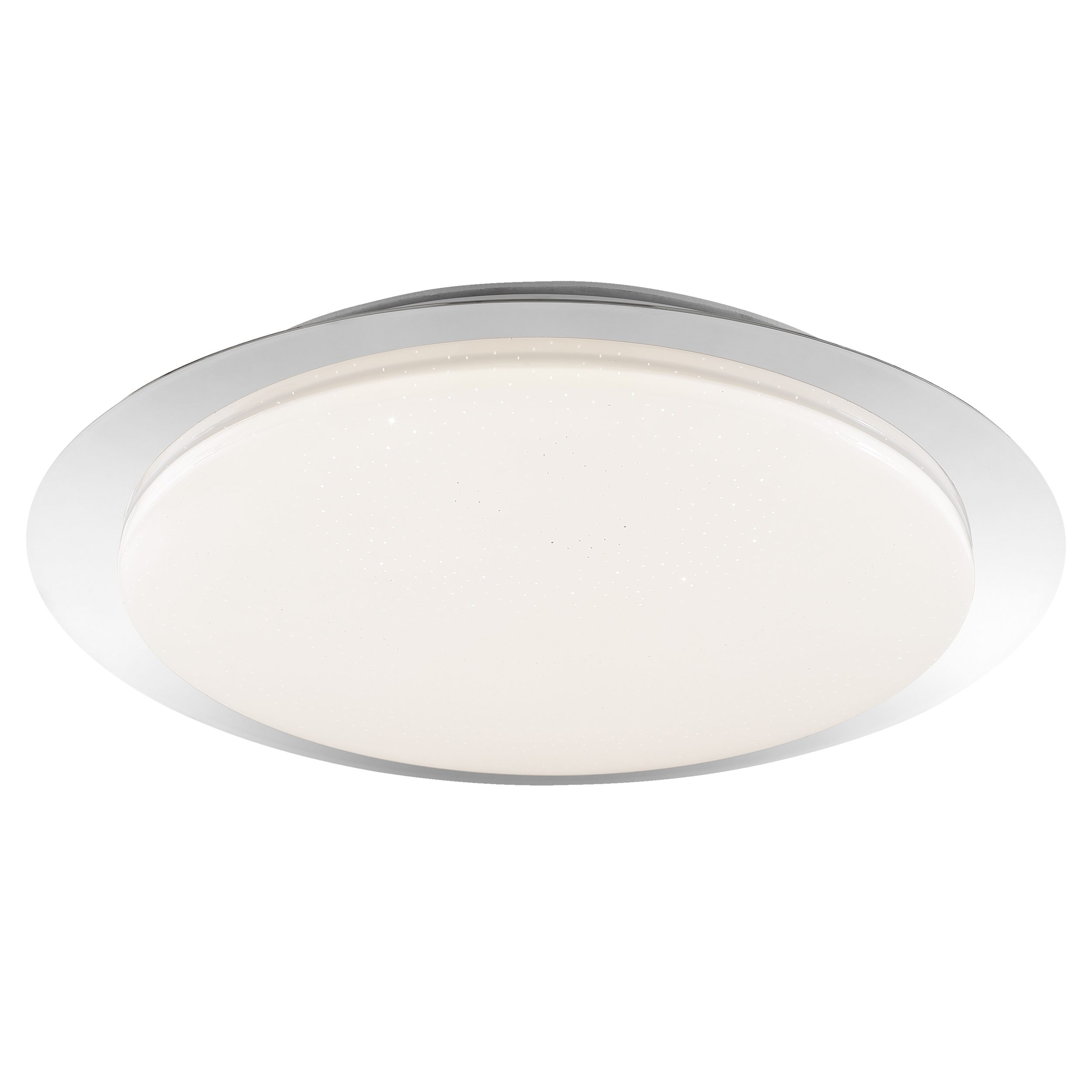 Lightbox Deckenleuchte, LED fest integriert, warmweiß - kaltweiß, Ø 40 cm, Lichtfarbe bei Montage wählbar, 2700 K, 4000 K oder 6500 K