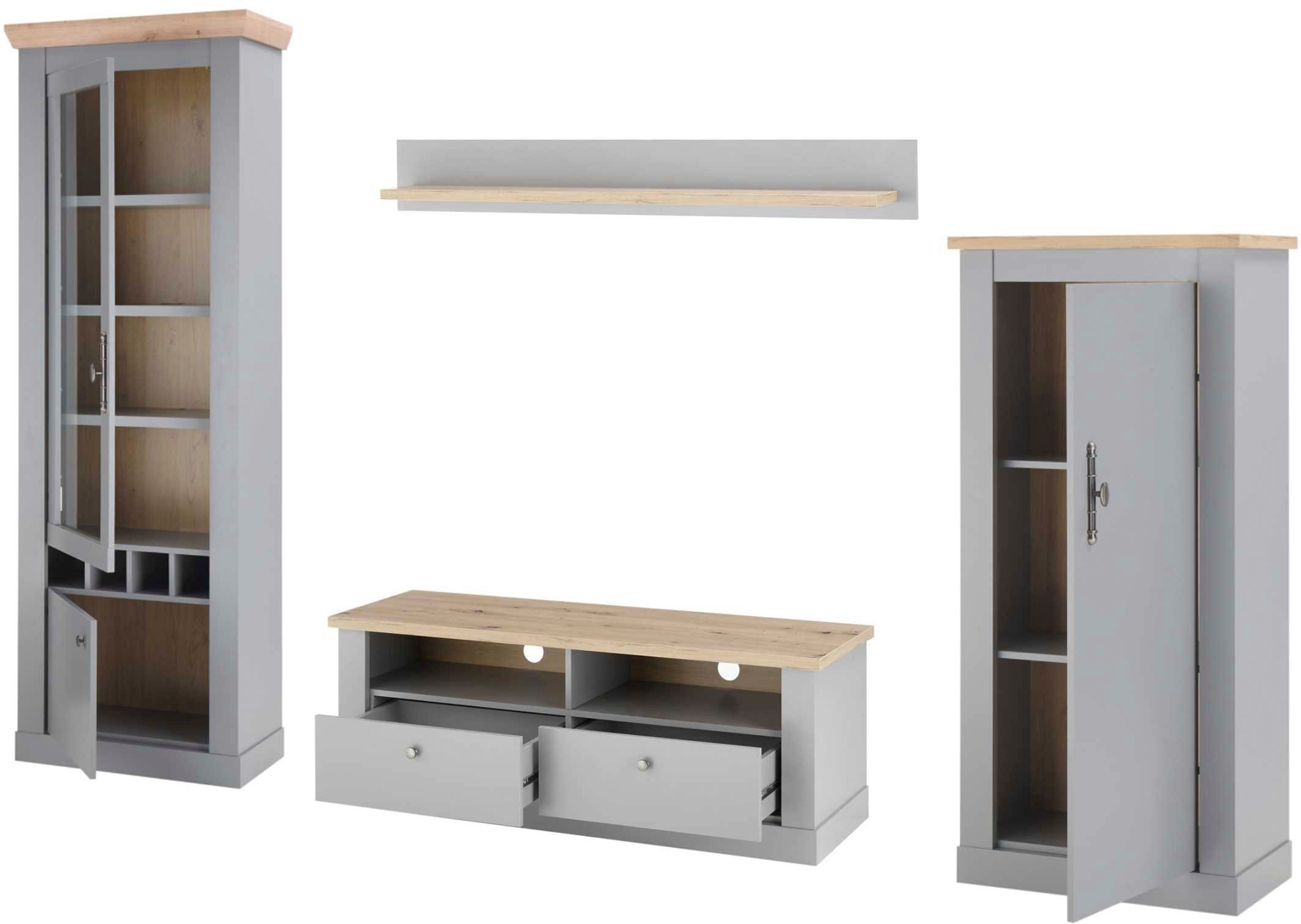 Home affaire Wohnwand Chambord, (4-St)