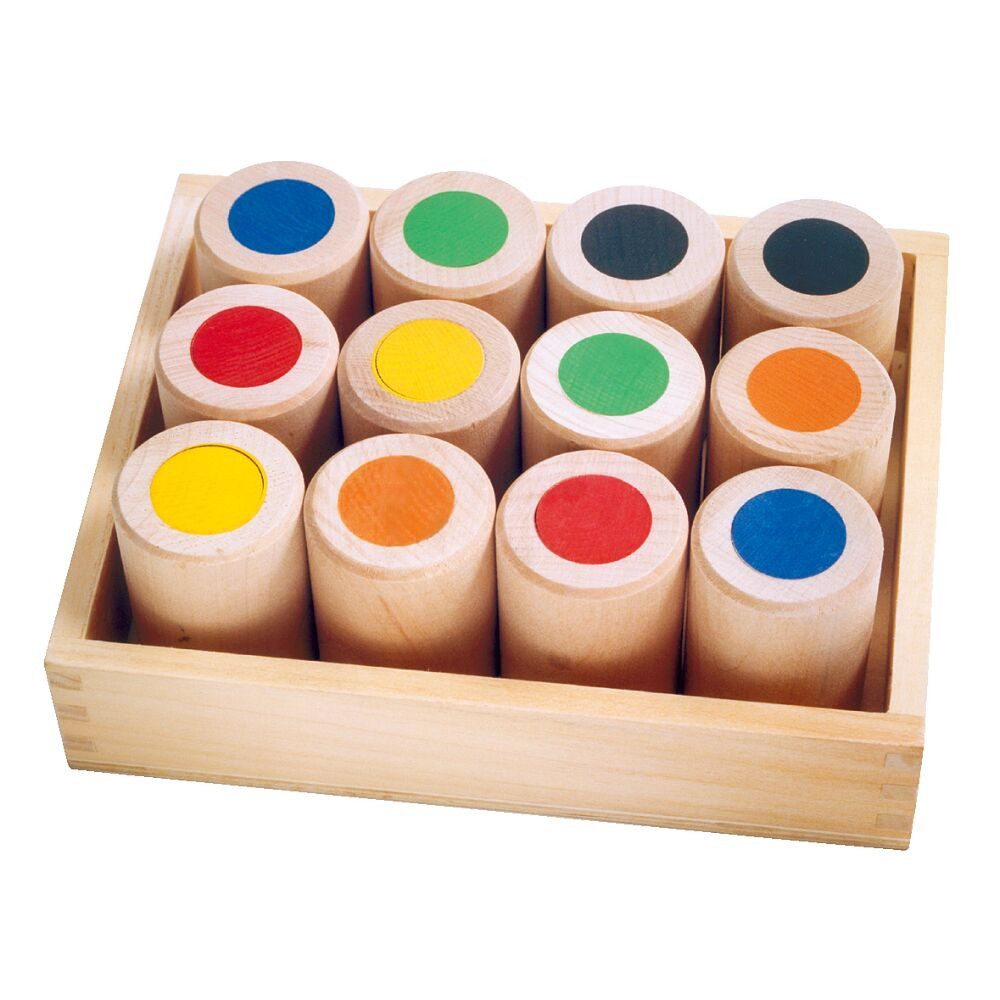 Forchtenberger Puzzle & Spiele Spielesammlung Gewichts-Memo, Wahrnehmungsspiel für Kindergarten und Ergotherapie