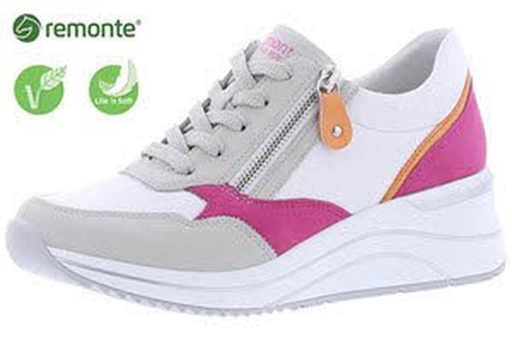 hellgrau/weiss/magenta