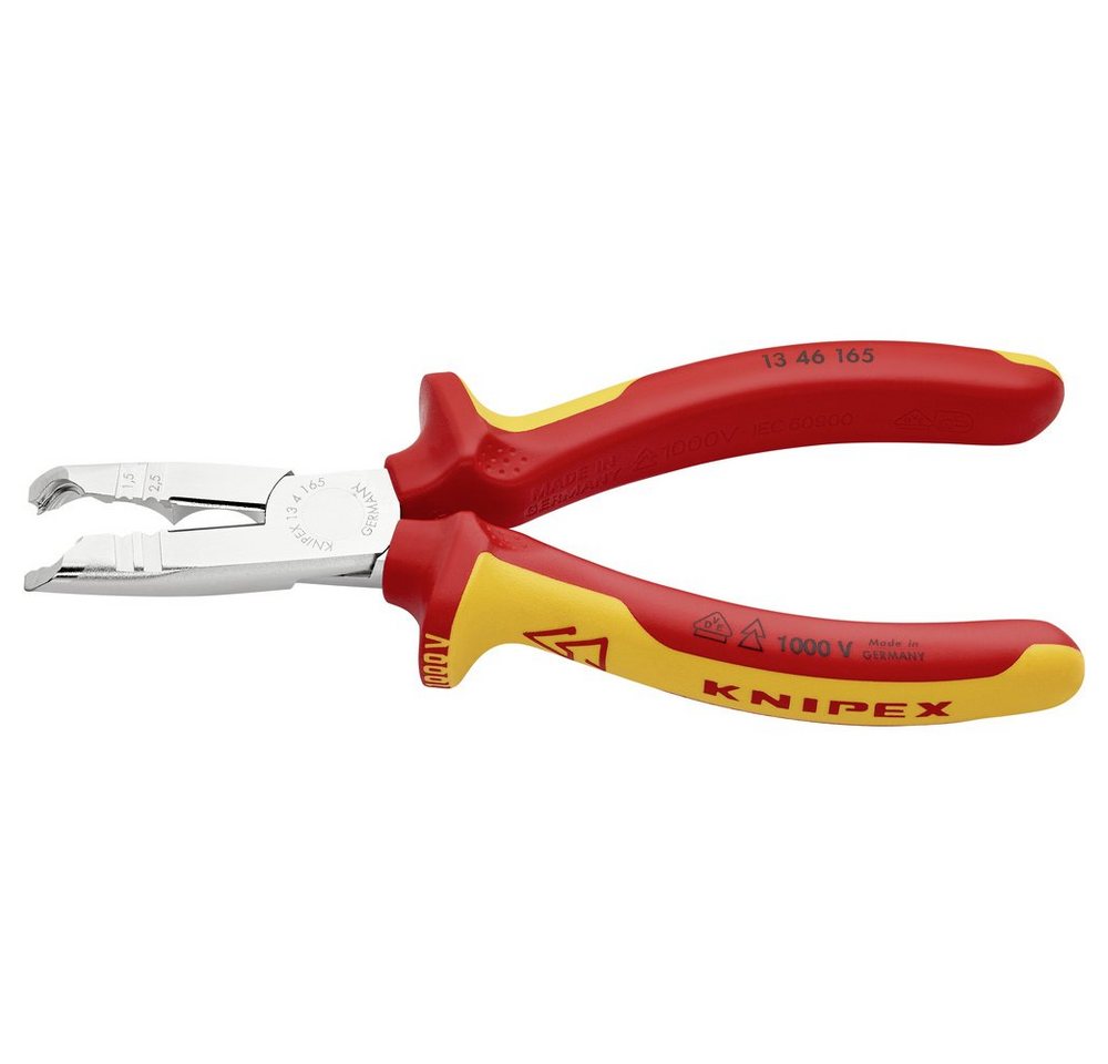 Thumbnail - Knipex Abisolierzange Knipex 13 46 165 Abmantelungszange 1.5 bis 2.5 mm² 8 bis 13 mm