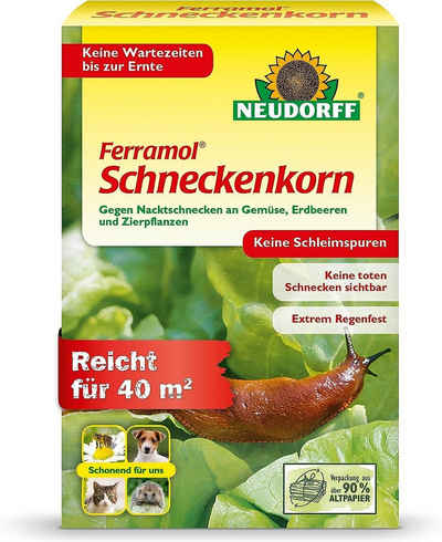 Neudorff Schneckenkorn Ferramol, 200 g, Zuverlässig Schnecken bekämpfen