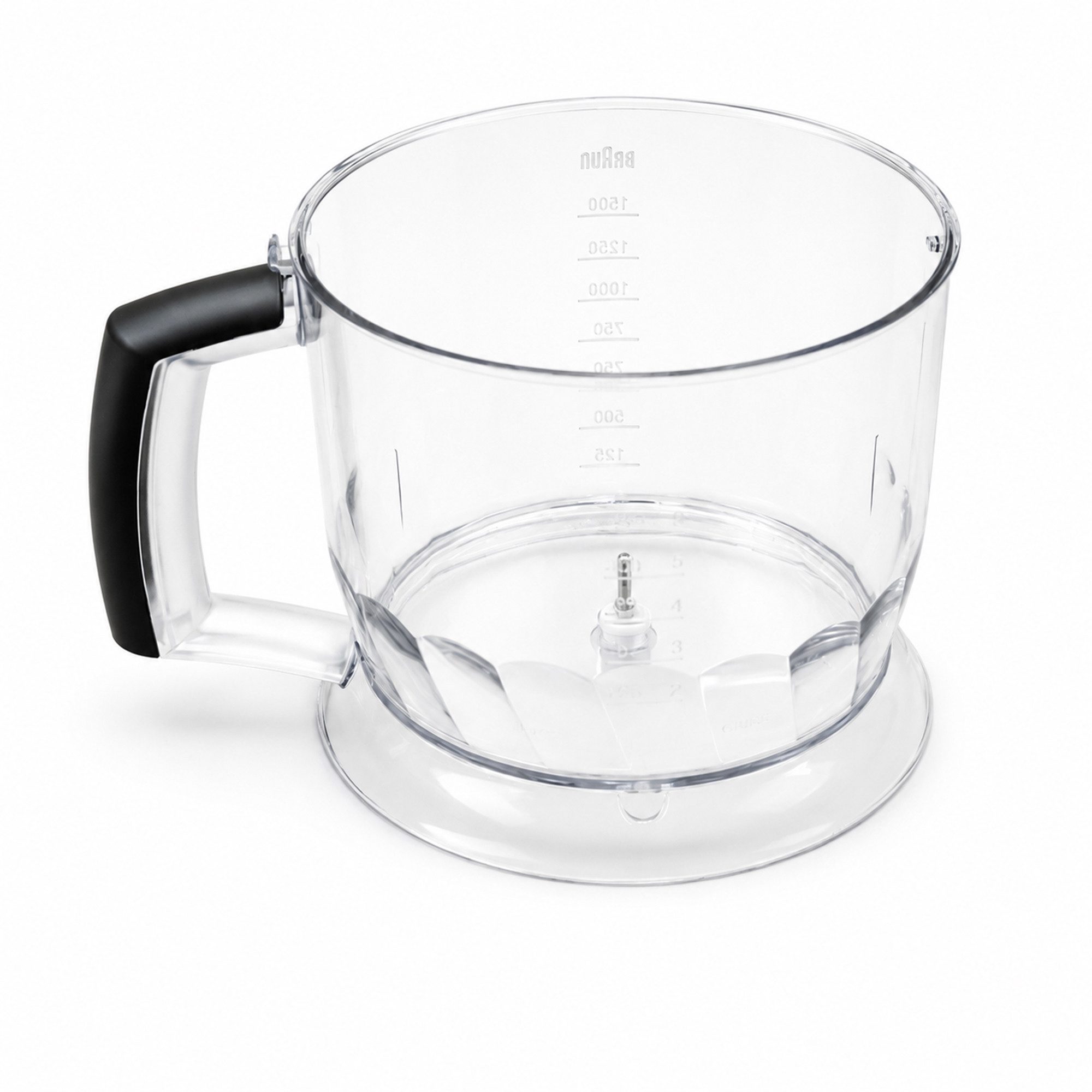 Braun Küchenmaschinenschüssel BR67051021 XL-Behälter 1500 ml mit Griff, Multiquick 5, 7 und 9