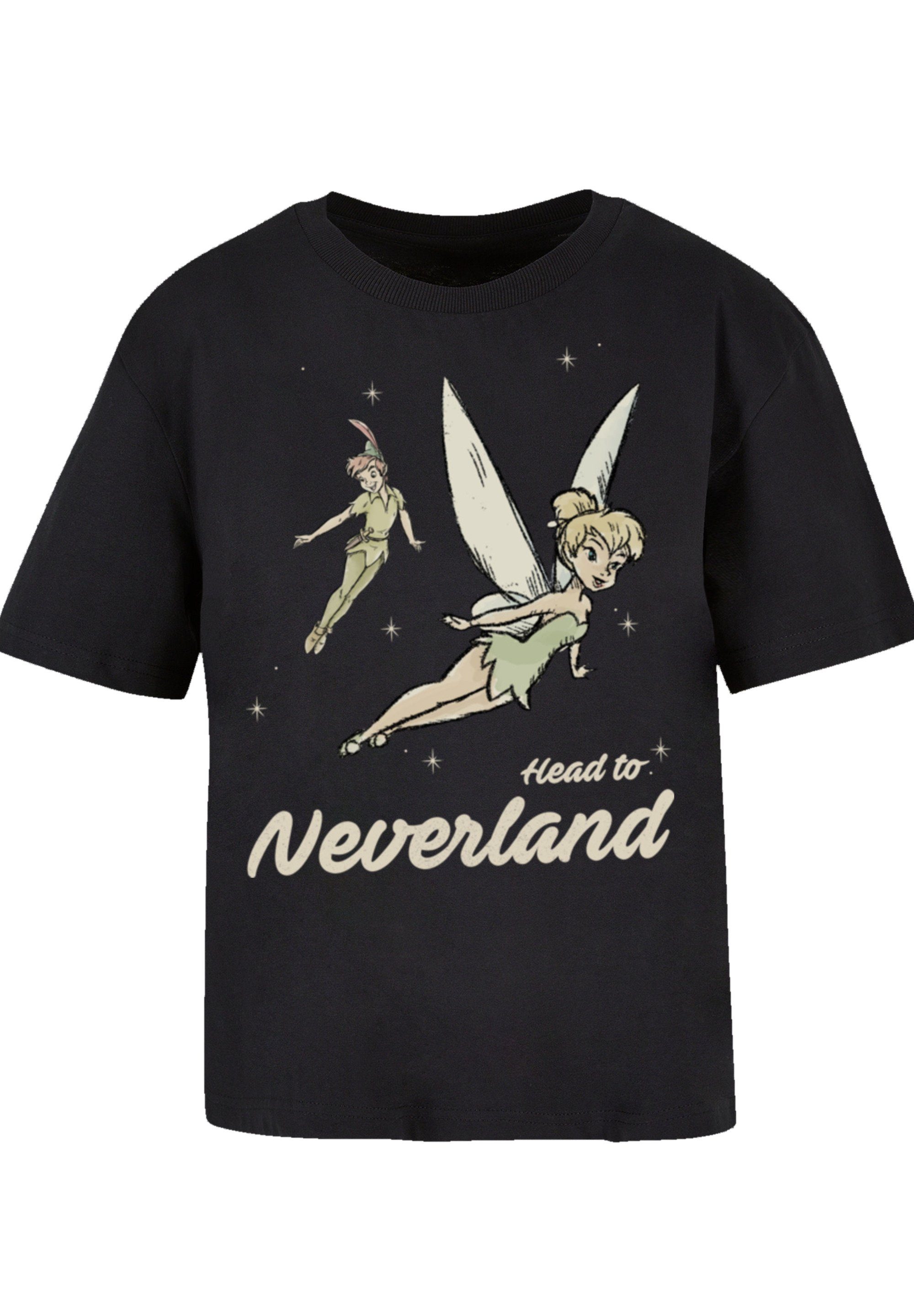 Disney und To kombinierbar Pan Peter vielseitig Head Neverland F4NT4STIC T-Shirt Qualität, Premium Komfortabel