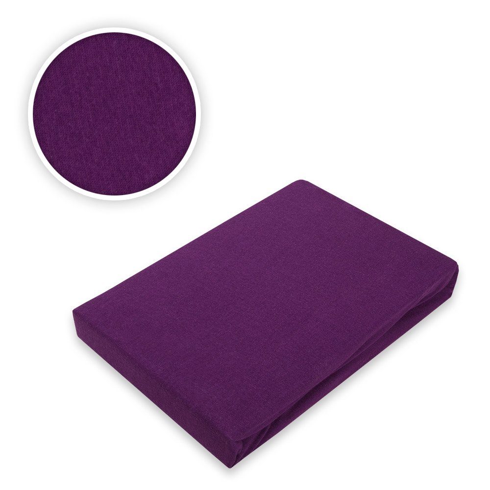 EXKLUSIV HEIMTEXTIL Spannbettlaken Topper Jersey Spannbettlaken, günstig online kaufen