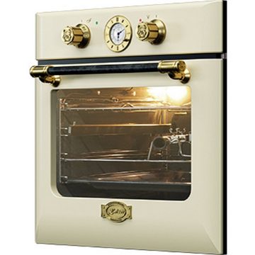 Kaiser Küchengeräte Backofen-Set EH 6432 ElfBE Eco+KCT 7797 FI ElfEm/5, Retro Einbau Backofen Elektro,68 L +Induktionskochfeld 77cm