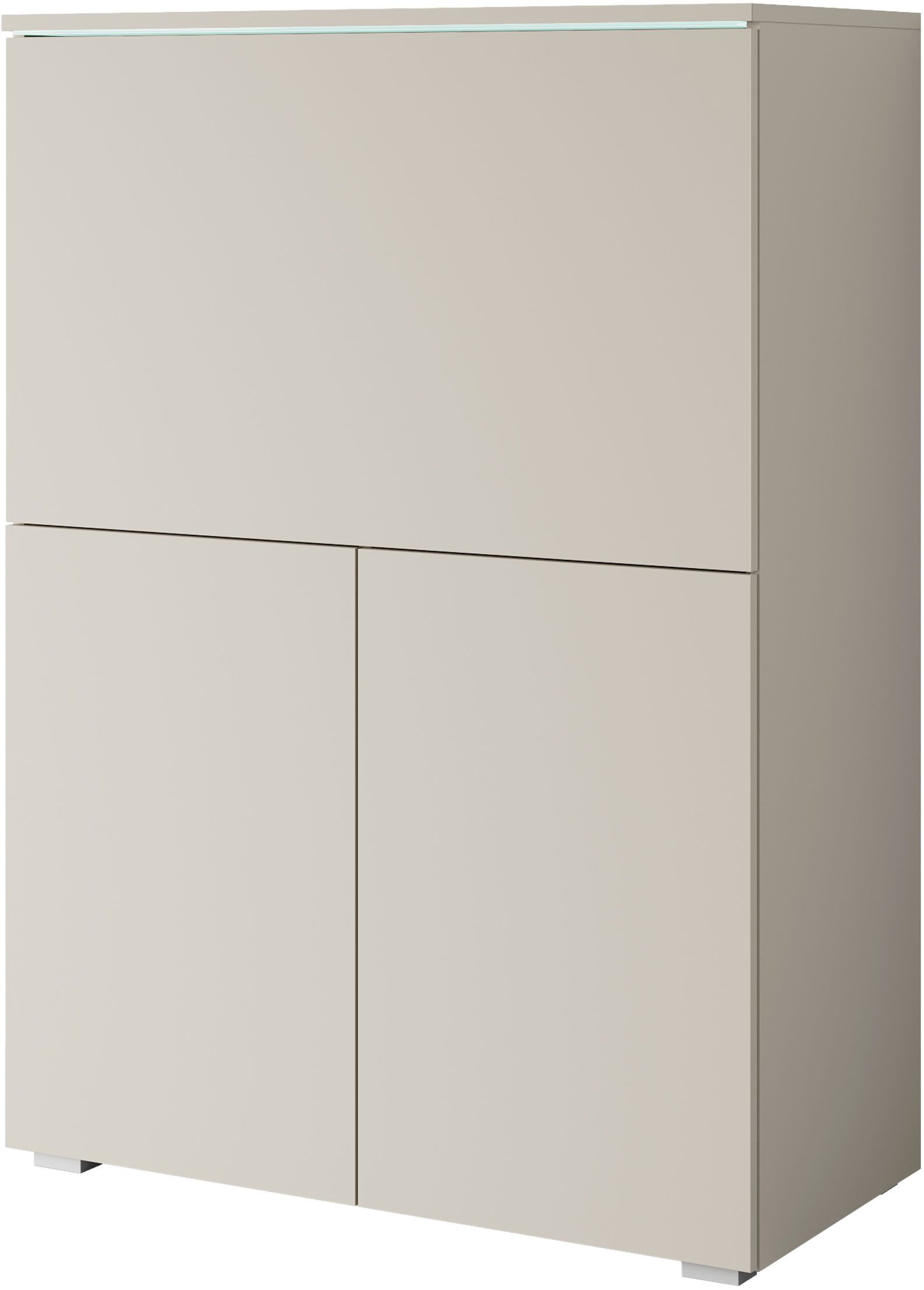 INOSIGN PC-Schrank Vera, Sekretär, Home-Office-Schreibtisch mit LED-Beleuch günstig online kaufen