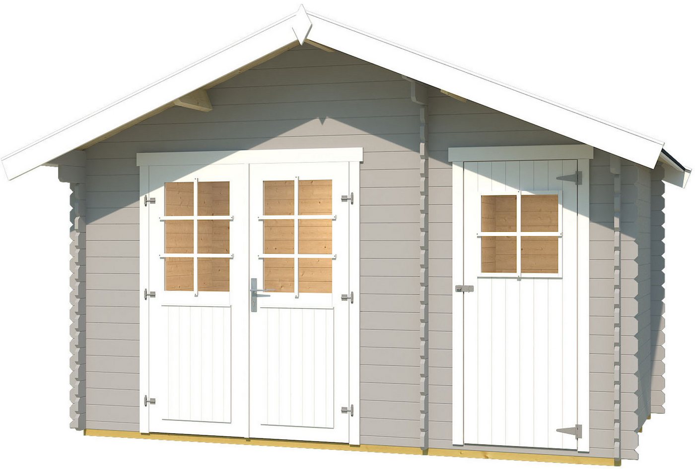 Thumbnail - weka Gartenhaus Nr. 353, Größe 1, BxT: 420x260 cm, inklusive Fussboden