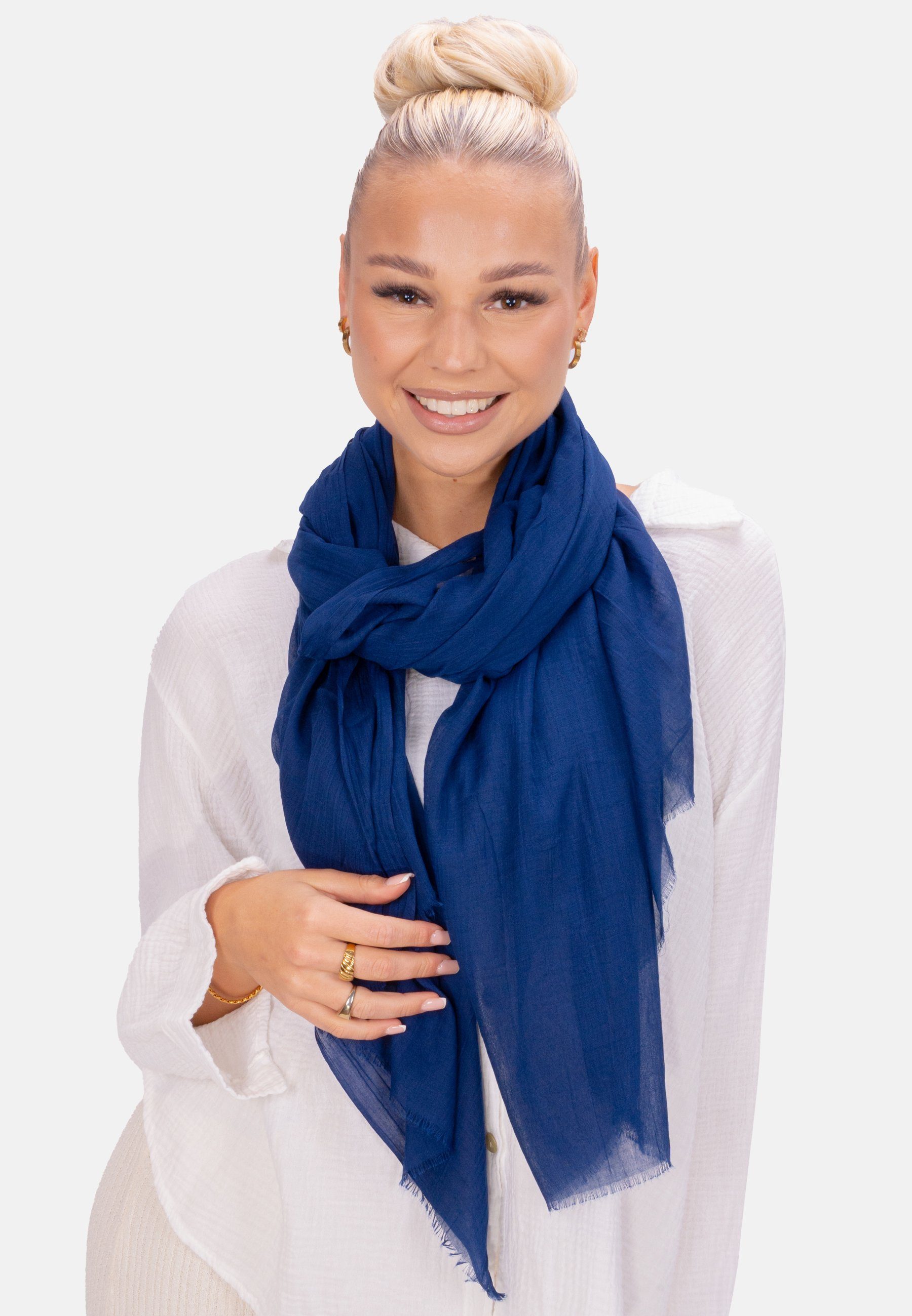 Seasons of April Seidenschal Alessandra Schal, Elegant, dünn, leicht & weic günstig online kaufen