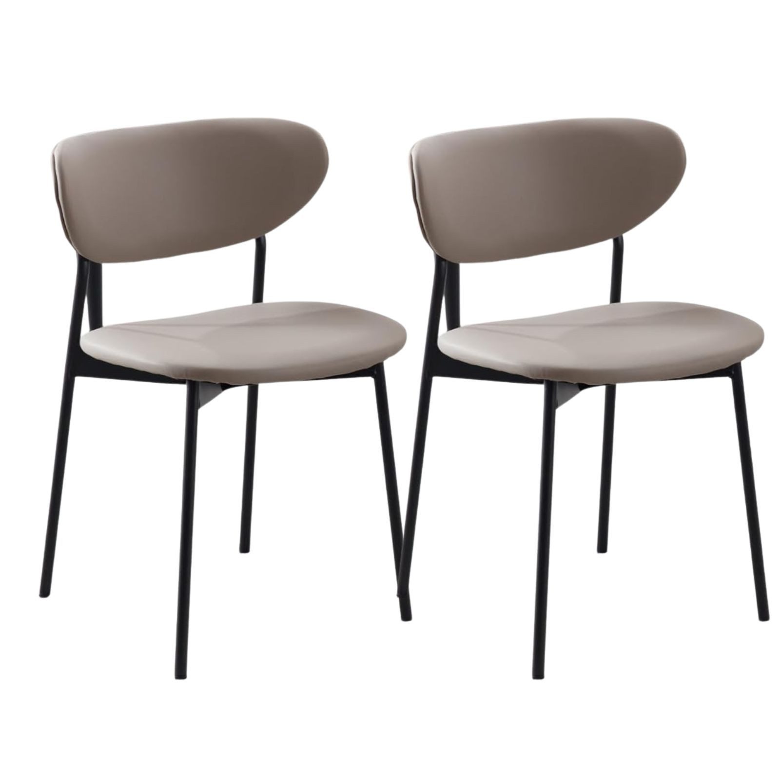 WAHSON OFFICE CHAIRS Esszimmerstuhl 2er Set Küchenstuhl aus Kunstleder, Pol günstig online kaufen