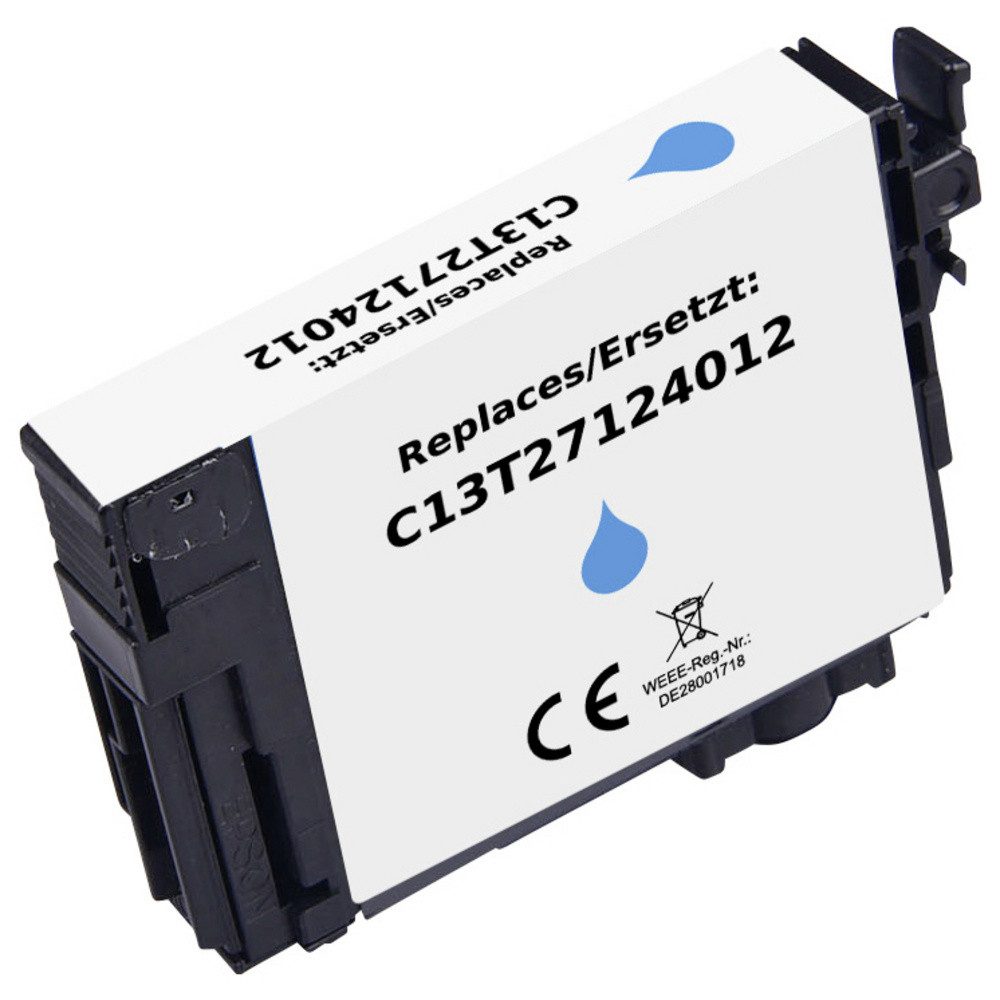 Renkforce Renkforce Druckerpatrone ersetzt Epson T2712 27XL, C13T27124012 Kompat Tintenpatrone