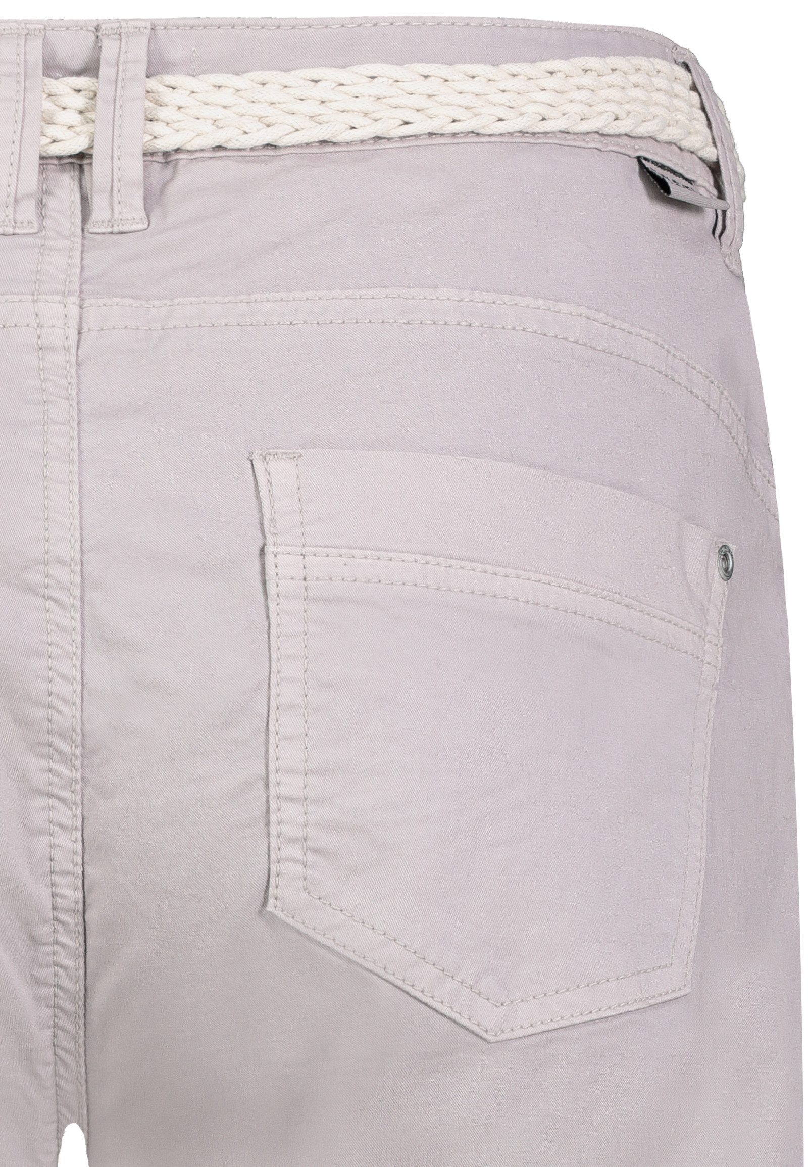 SUBLEVEL Bermudas Damen Short Bermuda kurze Hose Sommer Chino Stoff Hose mit Gürtel – Bild 5 von 5