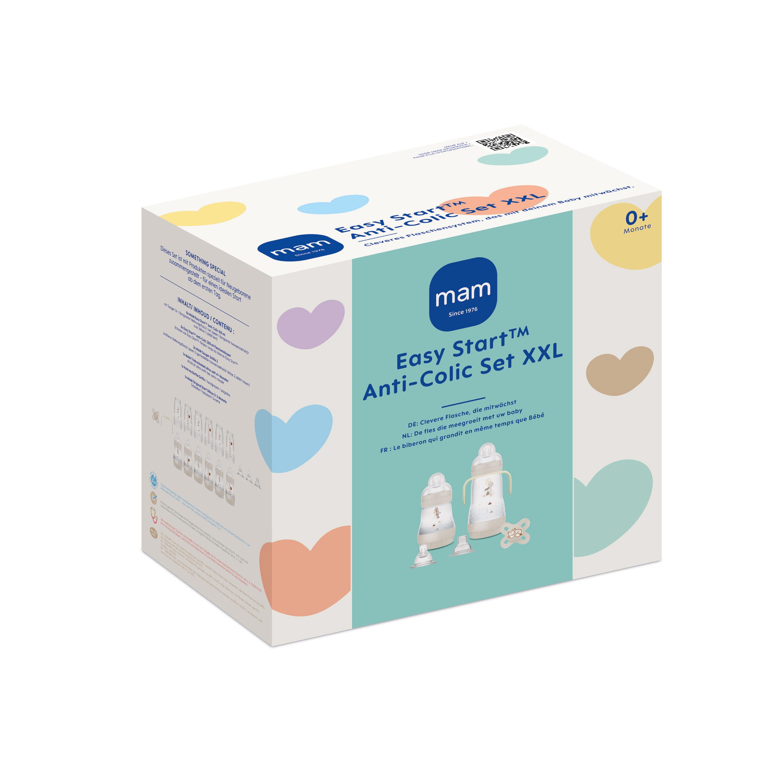 MAM Babyartikel Babyflasche EASY Start Baby Erstlingsset XXL, XXL Set 17 Teile