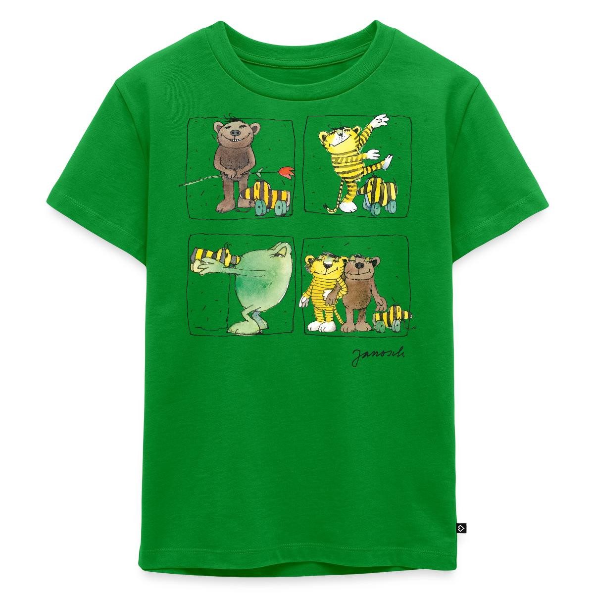 T-Shirt Janosch Bär Tiger Günter Und Tigerente Kinder Premium T-Shirt