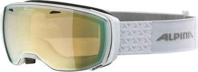 Alpina Sports Skibrille ESTETICA Q-LITE white-skyblue