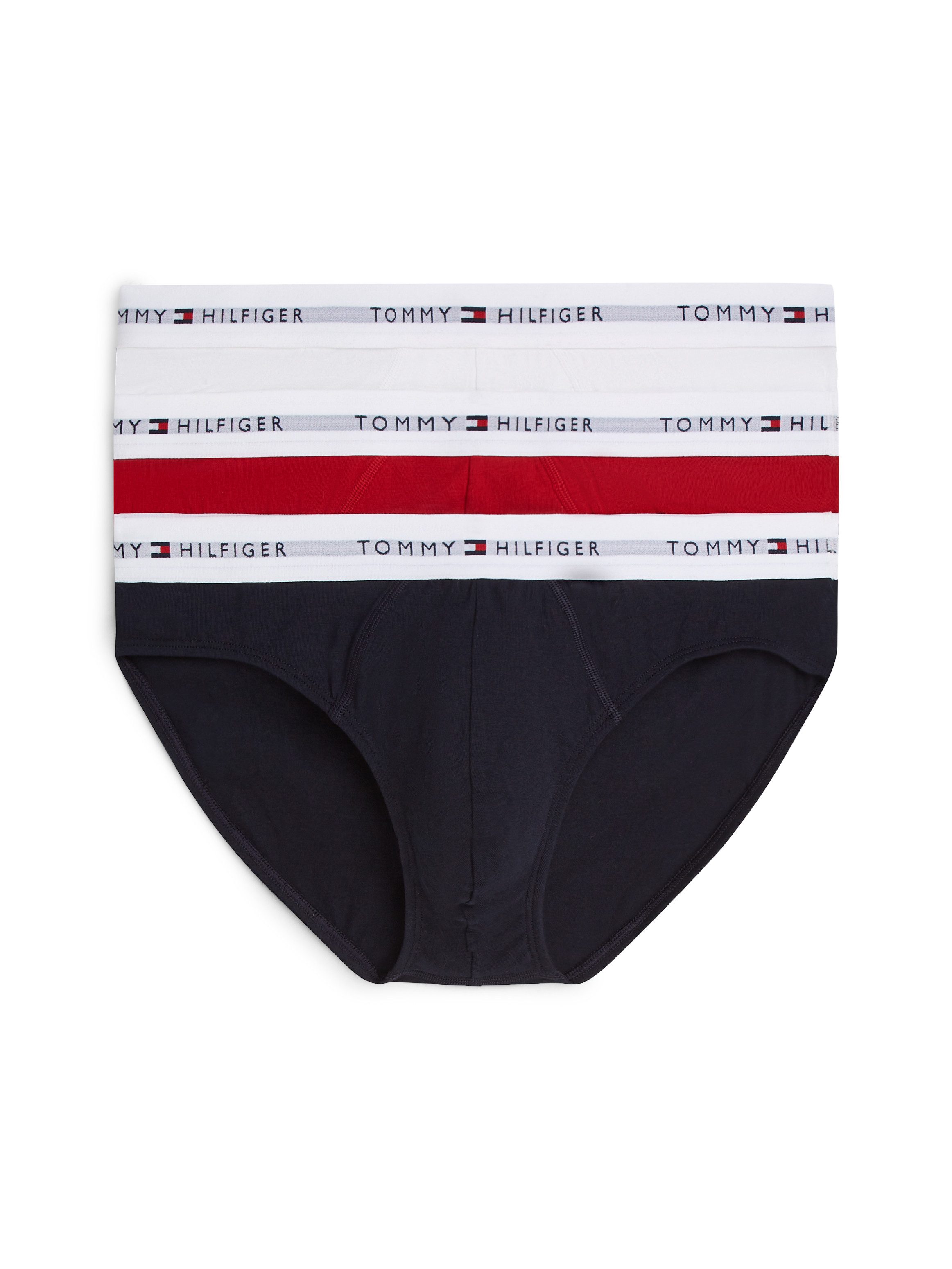 Tommy Hilfiger Underwear Slip (3-St) Körpernahe Passform mit elastischem Bu günstig online kaufen