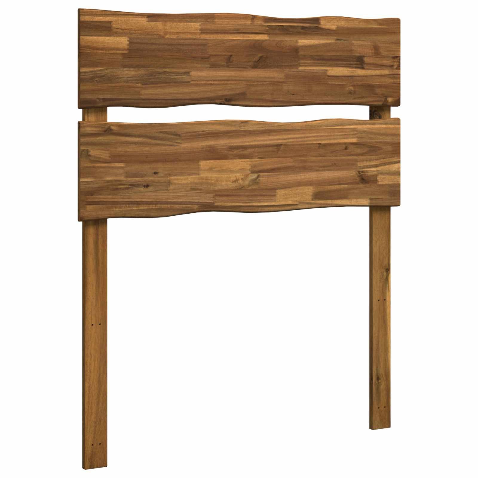 vidaXL Bett Kopfteil mit Live Edge ROSTOCK Natur 100 cm Massivholz (1-tlg)