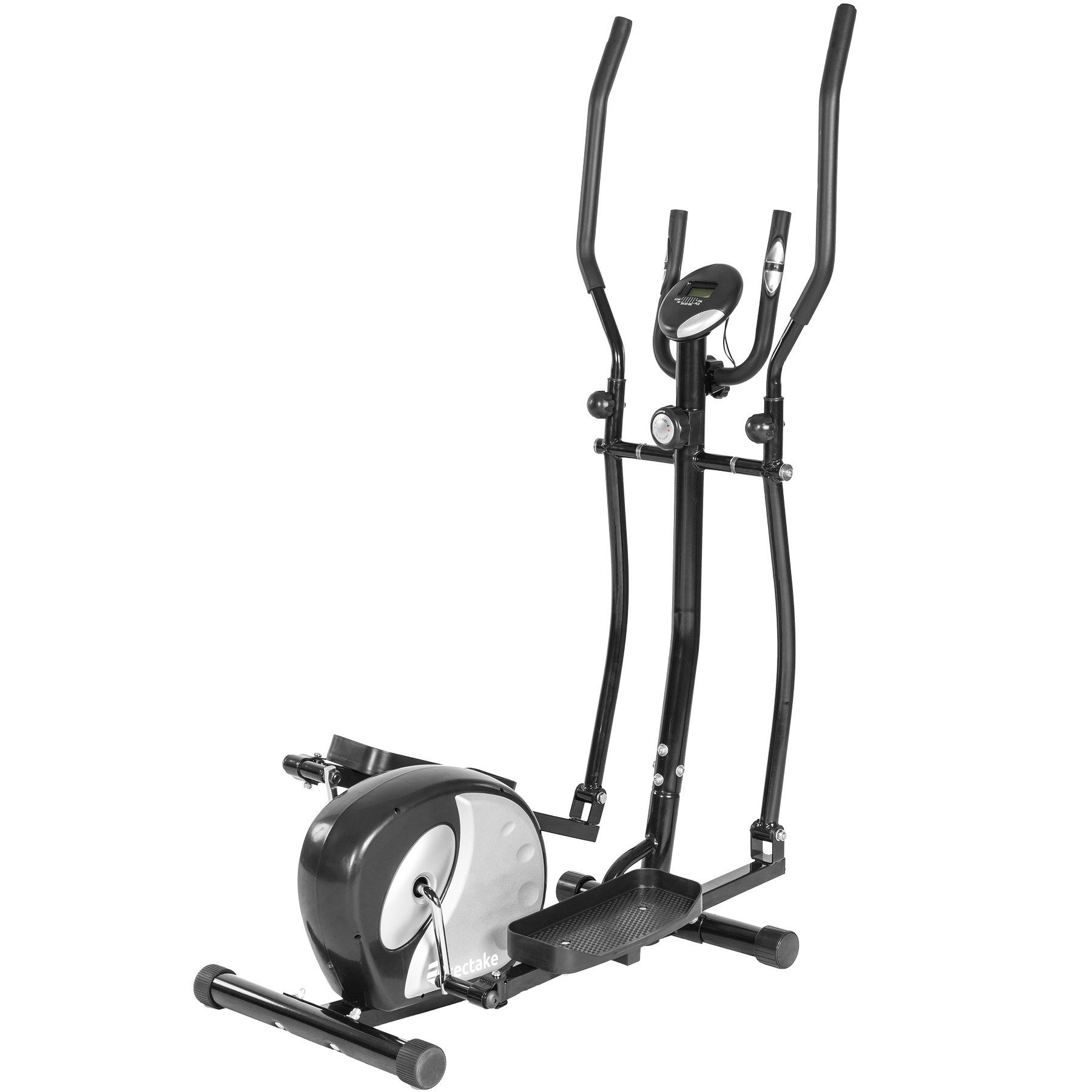 tectake Crosstrainer Crosstrainer mit mit Trainingscomputer 8, Energiesparmodus