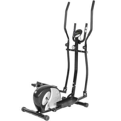 tectake Crosstrainer Crosstrainer mit Trainingscomputer mit 8, Energiesparmodus