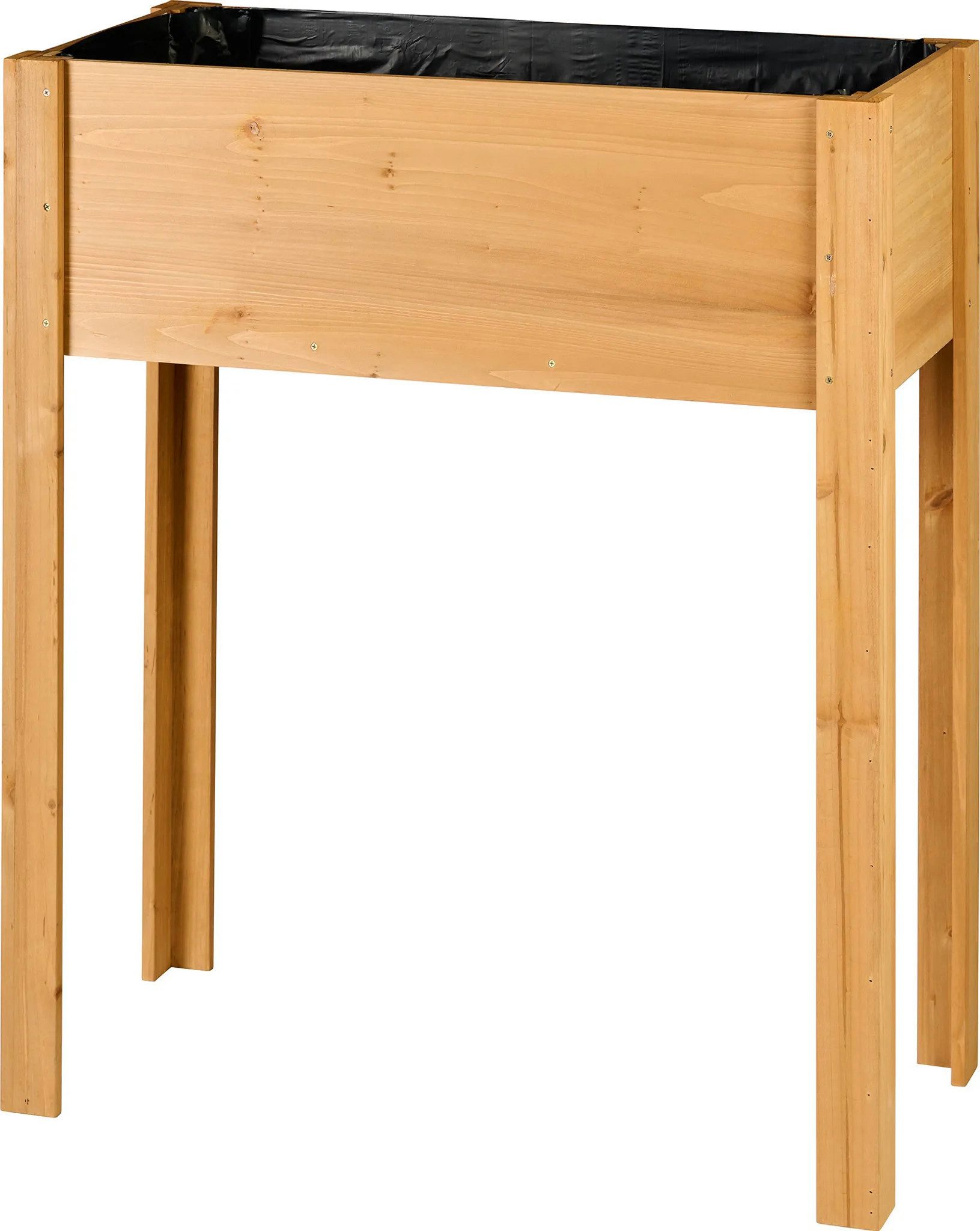 Parkside Hochbeet Parkside Hochbeet Echtholz 84x98x40cm (Hochbeet, inkl. Pflanzeinsatz)