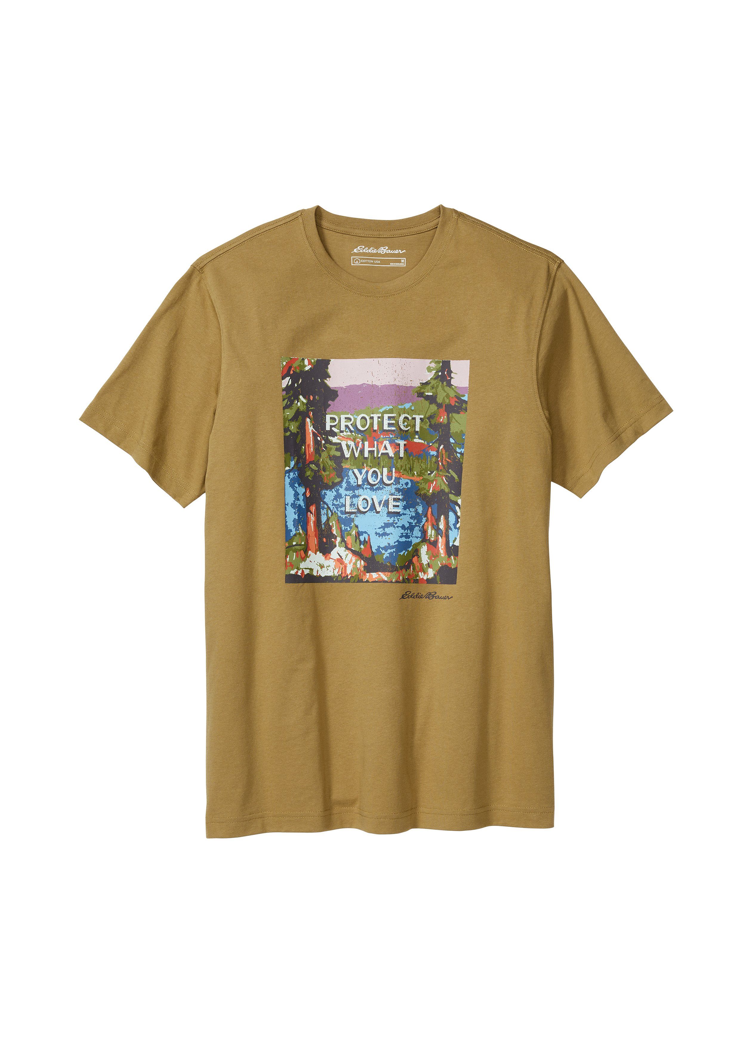 T-Shirt T-Shirt Eddie Bauer Protect Graphic -