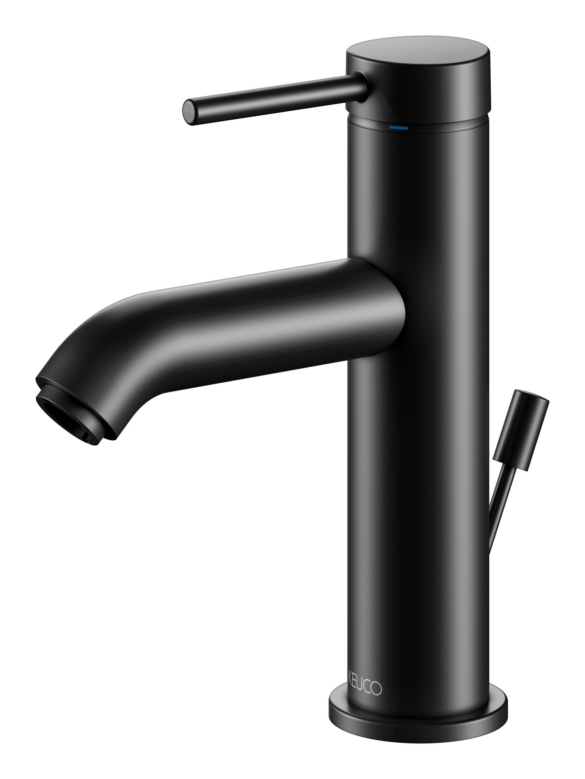 Keuco Waschtischarmatur IXMO Mit Zugstangen-Ablaufgarnitur mit Griff Soft