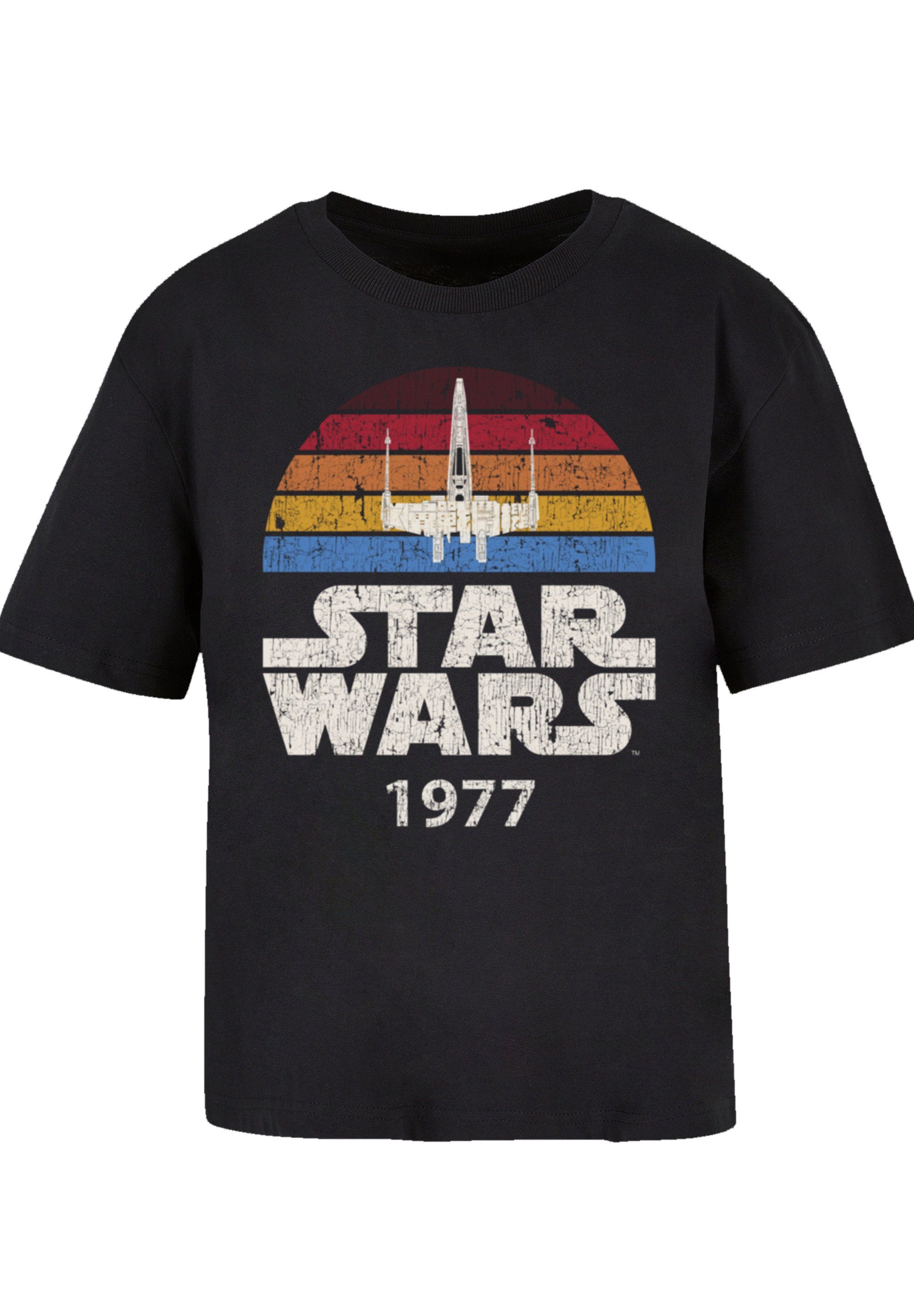 Qualität, X-Wing Wars lizenziertes Star F4NT4STIC T-Shirt Offiziell Star Trip 1977 Wars T-Shirt Premium