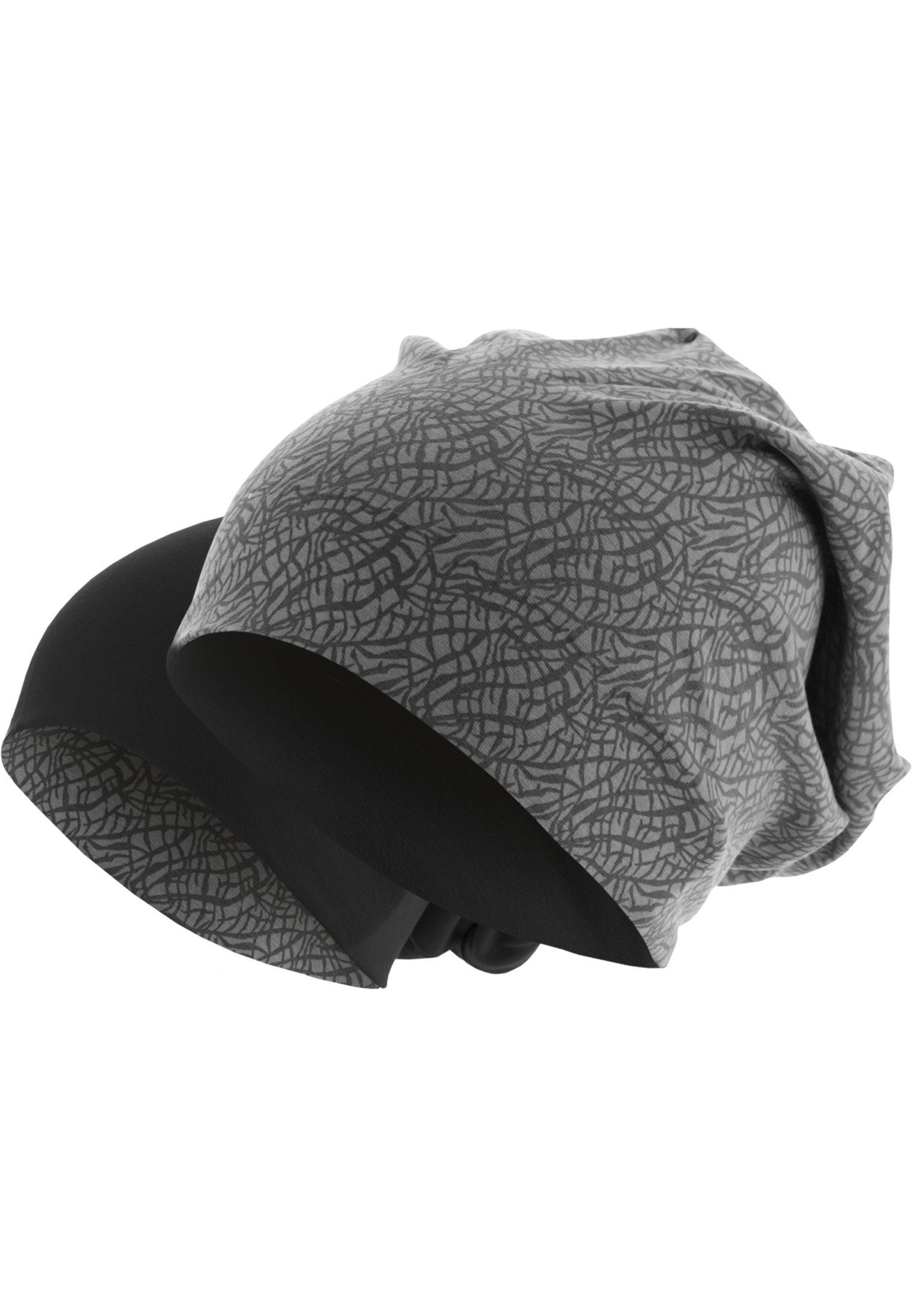 grey/black elephant darkgrey-light MSTRDS Accessoires Beanie Printed Beanie (1-St) Jersey