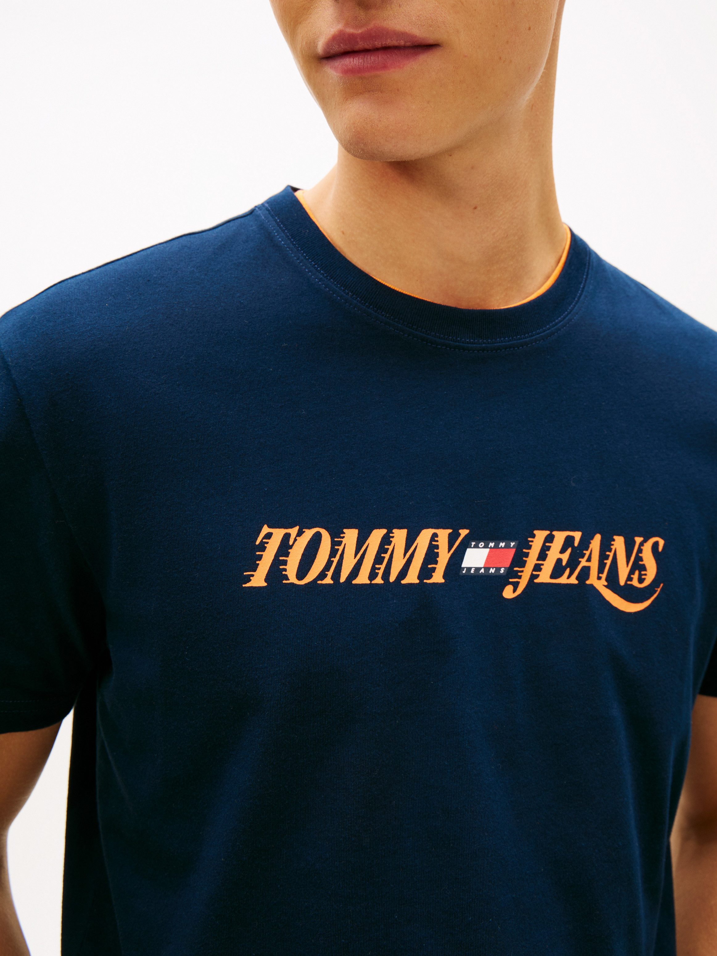 Tommy Jeans T-Shirt REGULAR VINTAGE LA Regular fit mit Print