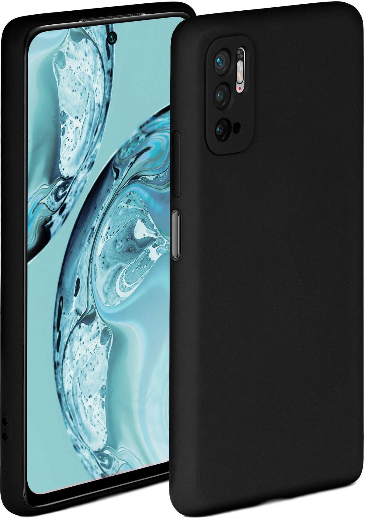 ONEFLOW Handyhülle ONEFLOW® Soft Case für Xiaomi Poco M3 Pro 5G, Hülle aus Silikon, Back Cover mit Kameraschutz, weiche Silikonhülle