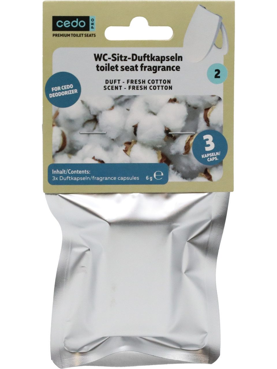 Cedo WC-Sitz Cedo WC-Sitz Duftkapsel Cotton Fresh für