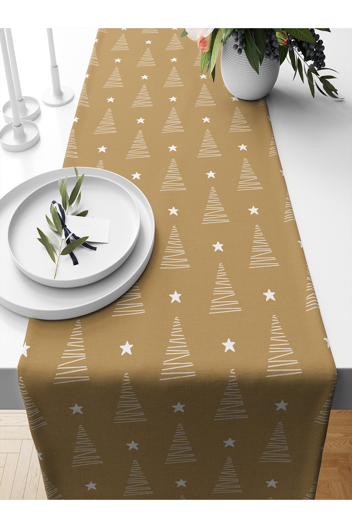 L'Essentiel Maison Tischläufer Weihnachten (1-tlg), Weihnachtsmotiv, 100 % Polyester, 40 x 135 cm