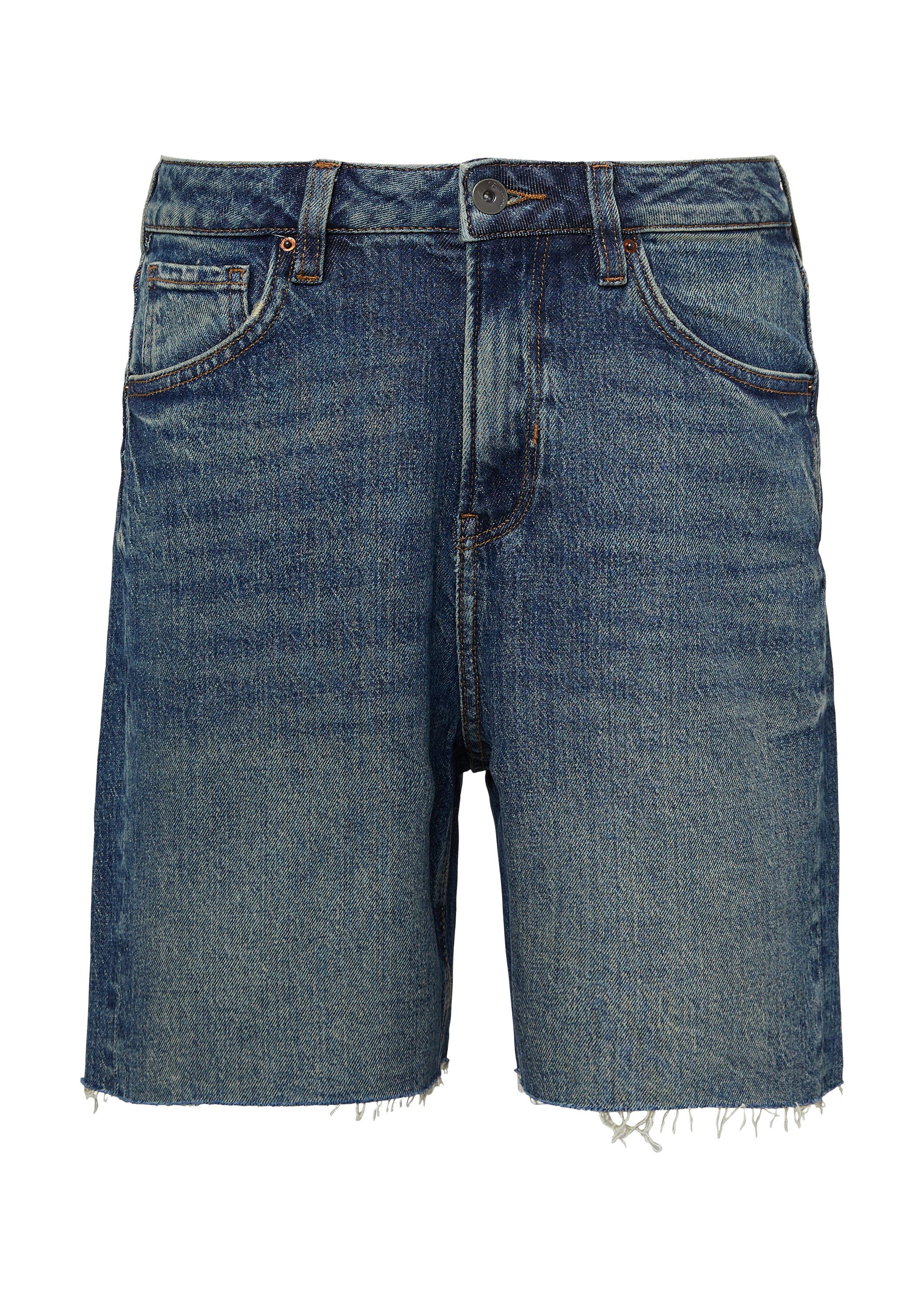 QS Jeansshorts Jeans-Hose MOM Jeans Mom günstig online kaufen