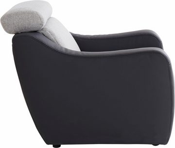 exxpo - sofa fashion Sessel Happy, inklusive Kopf- bzw. Rückenverstellung