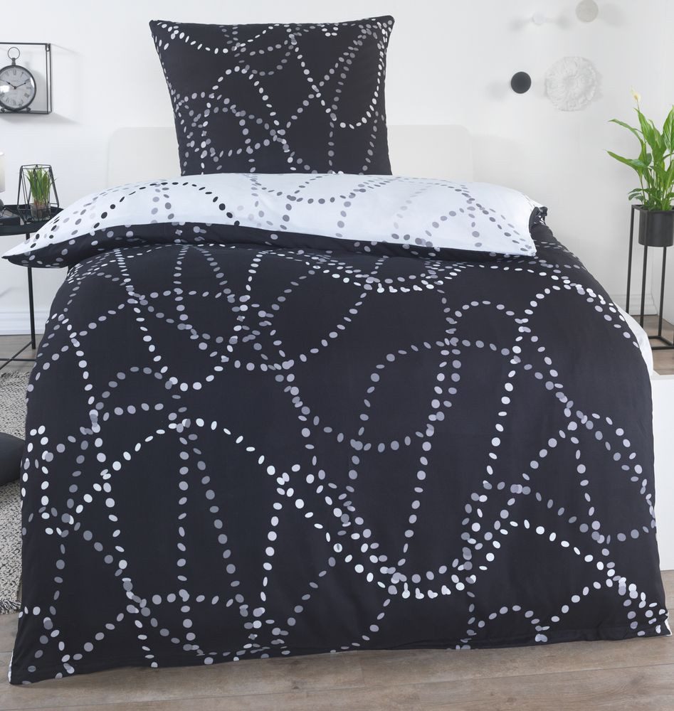 Kuscheli Wendebettwäsche 135x200 + 80x80 cm günstig online kaufen