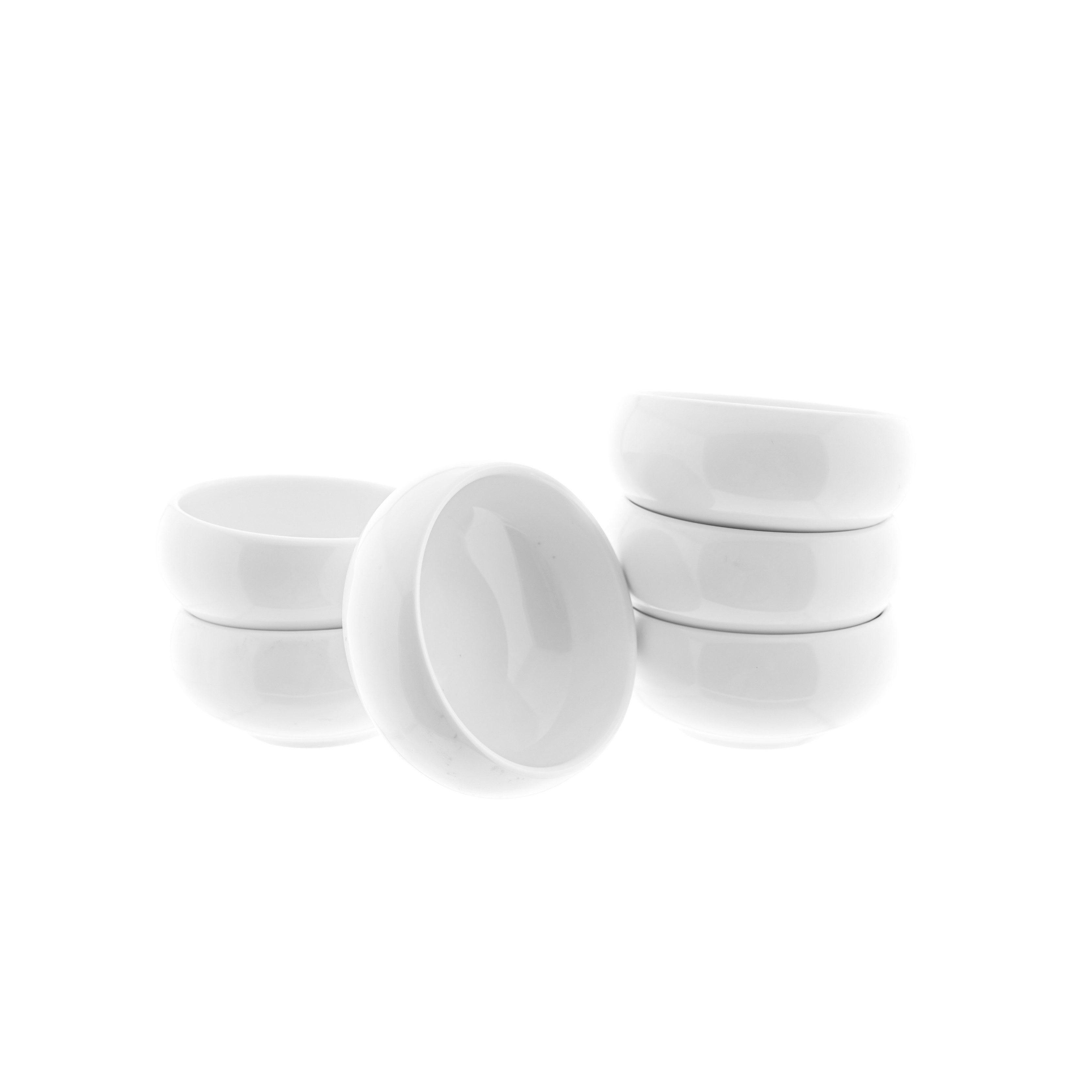 Almina Schale Belicia 6 teiliges Schalen-Set Dipschalen aus Porzellan